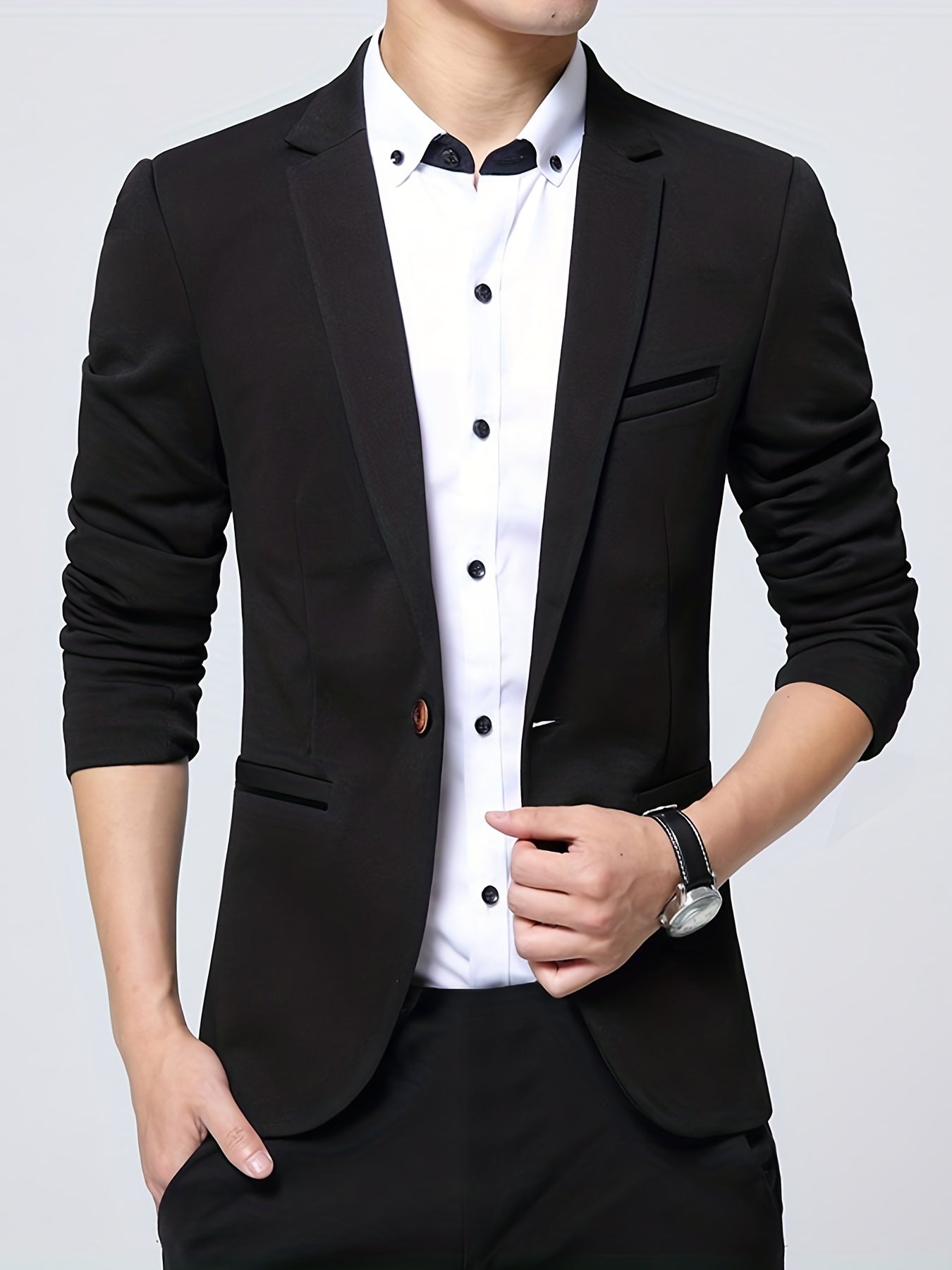 Blazer abbottonato