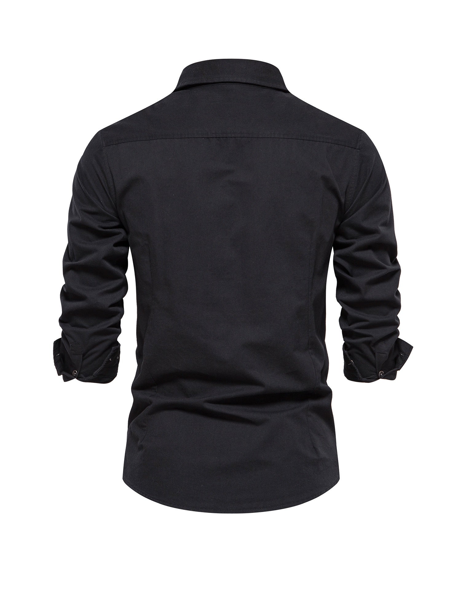 Camicia casual con maniche stile cargo