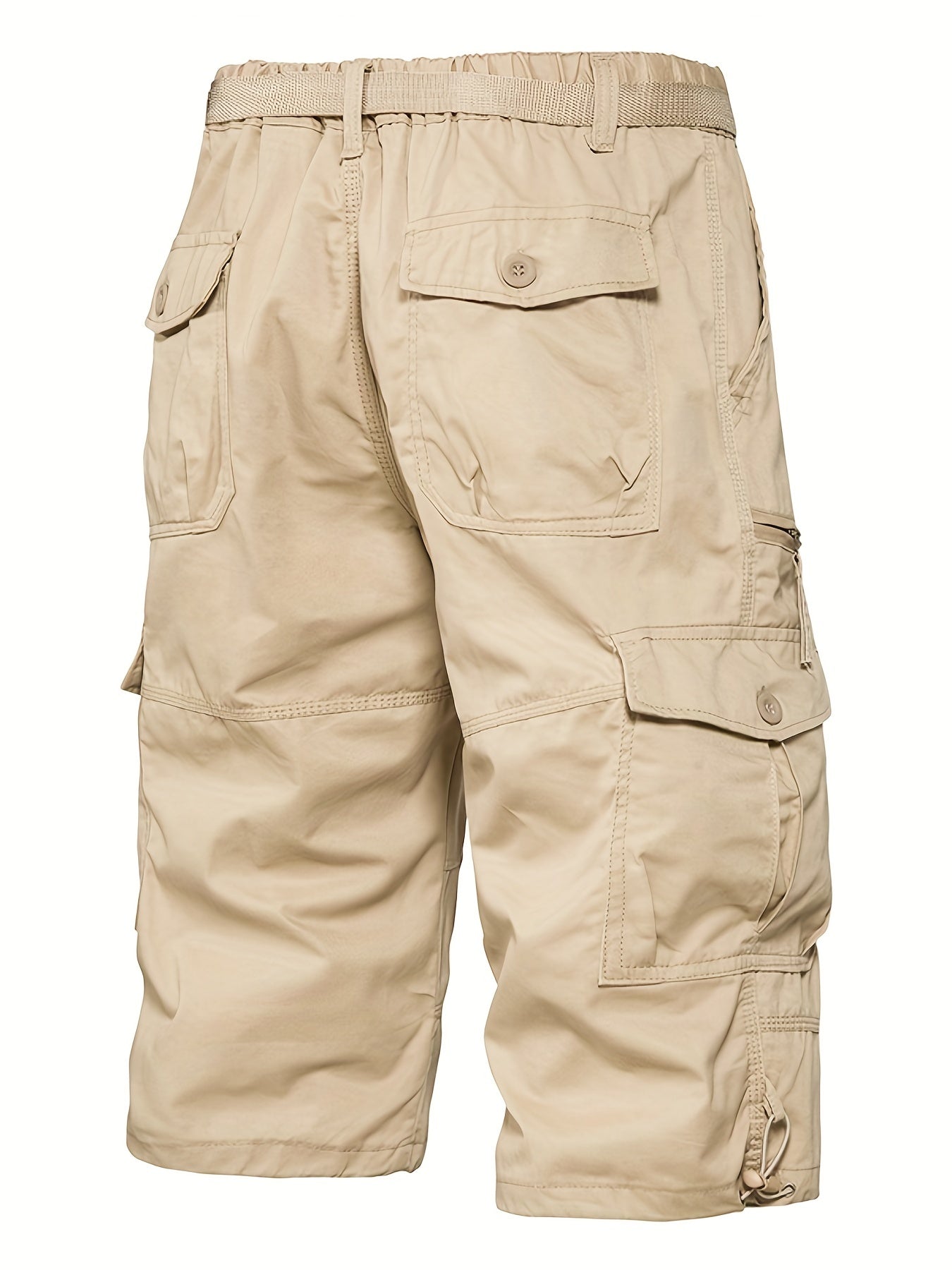 Pantaloncini capri cargo casual da uomo in stile street