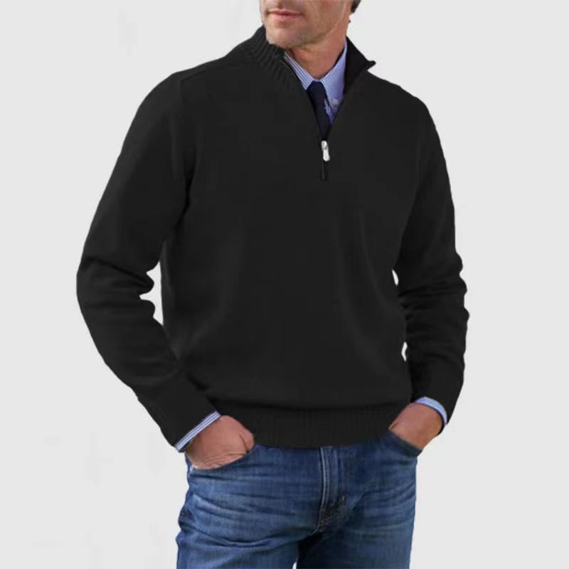 Maglia mezza zip da uomo