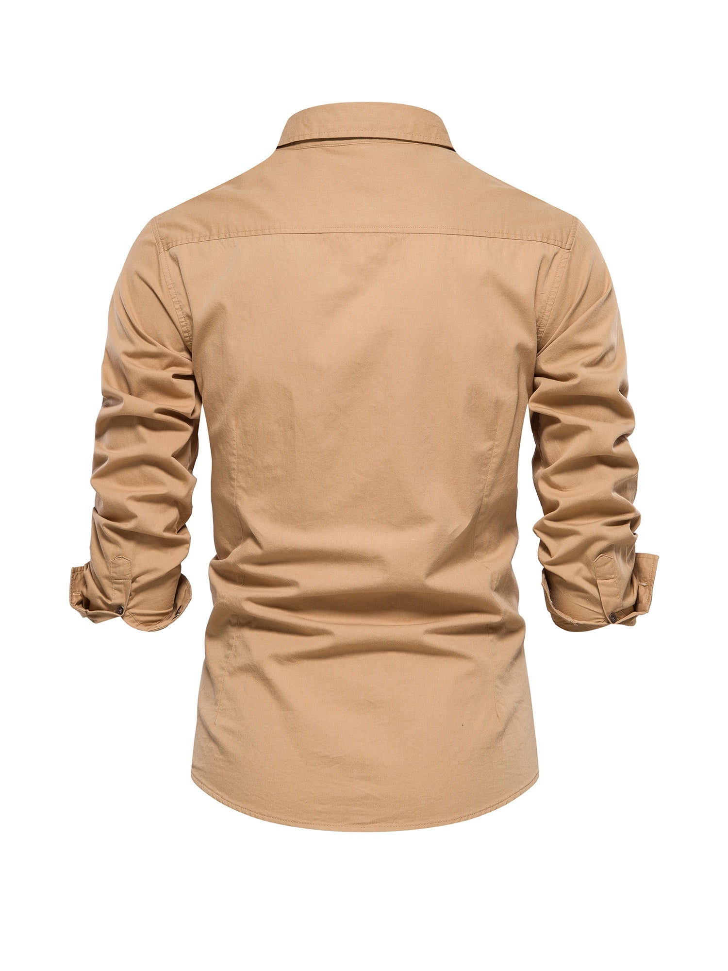 Camicia casual con maniche stile cargo