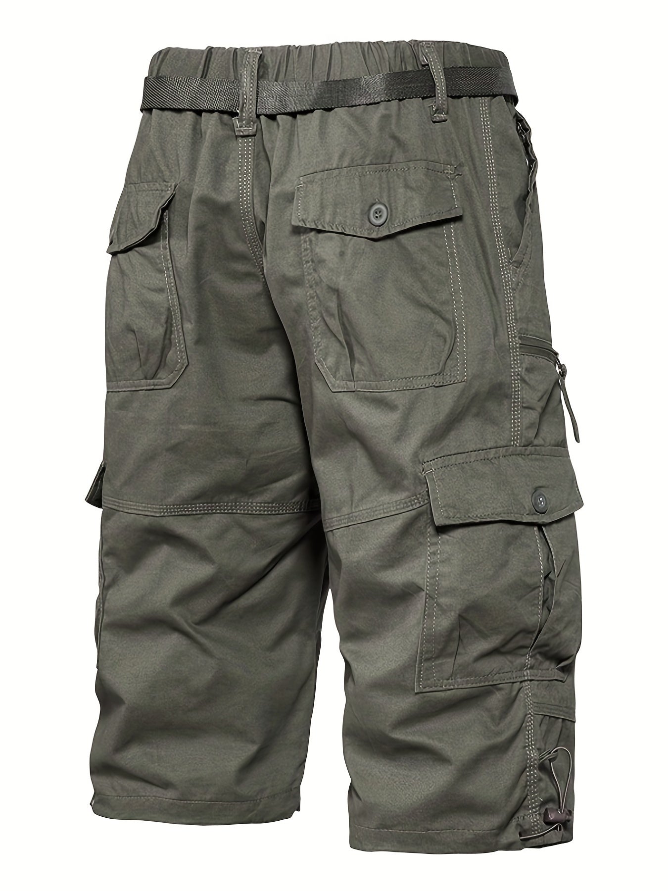 Pantaloncini capri cargo casual da uomo in stile street