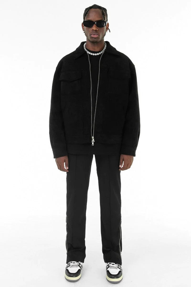 Giacca in similpelle