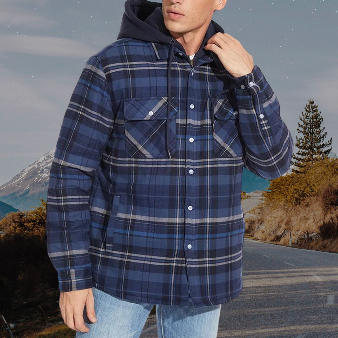 Giacca da uomo a quadri