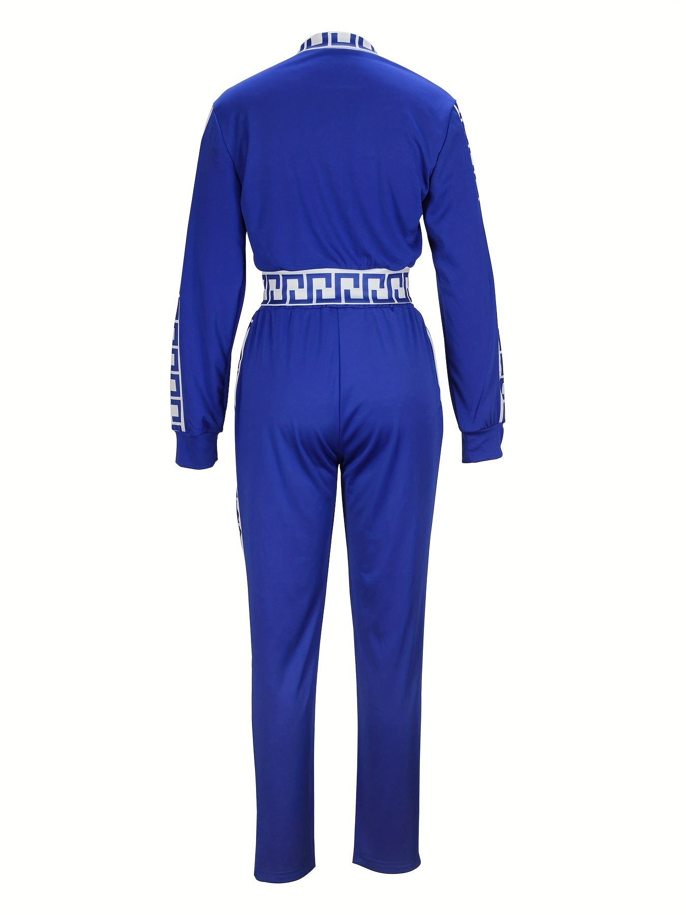 Gilet e pantaloni sportivi con profili a contrasto
