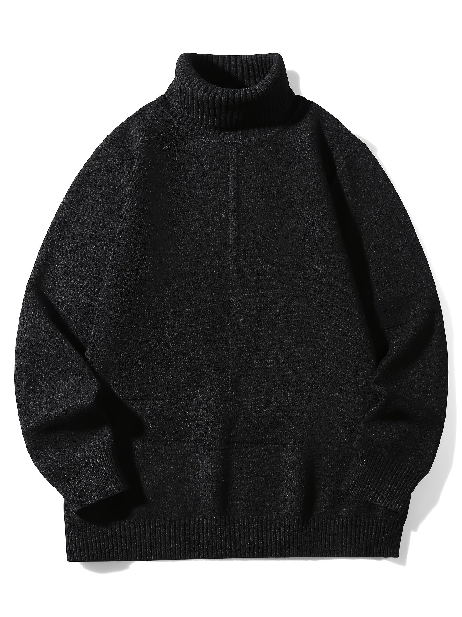 Maglione lavorato a maglia a righe per uomo