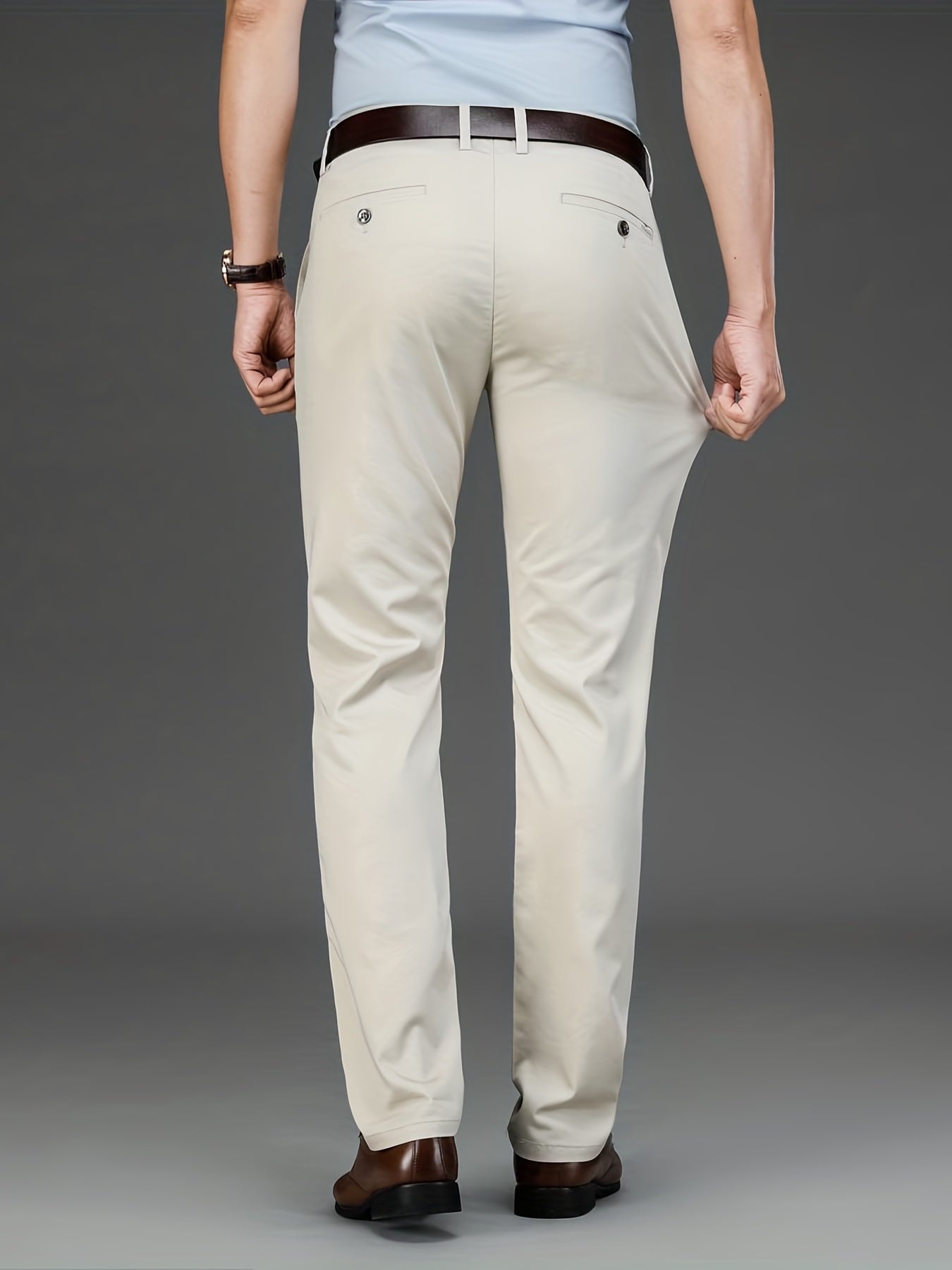 Pantaloni classici mid-stretch