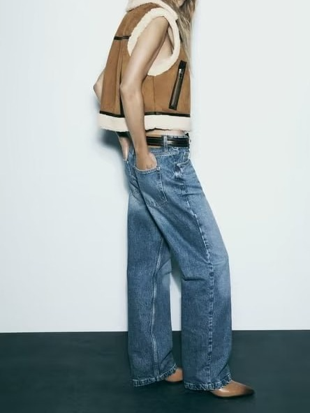 Giacca gilet con pelliccia