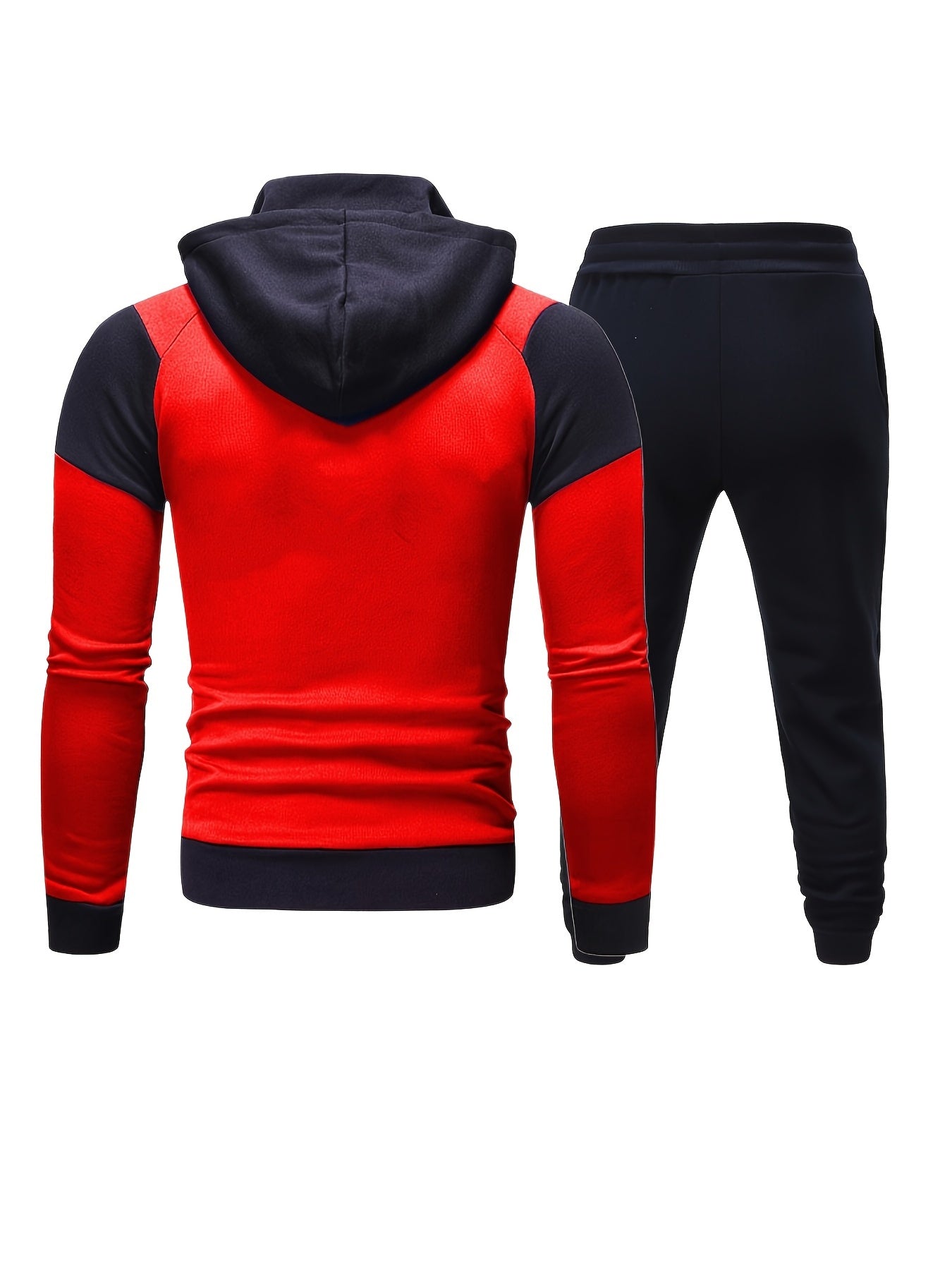 Set composto da felpa sportiva con cappuccio e pantaloni