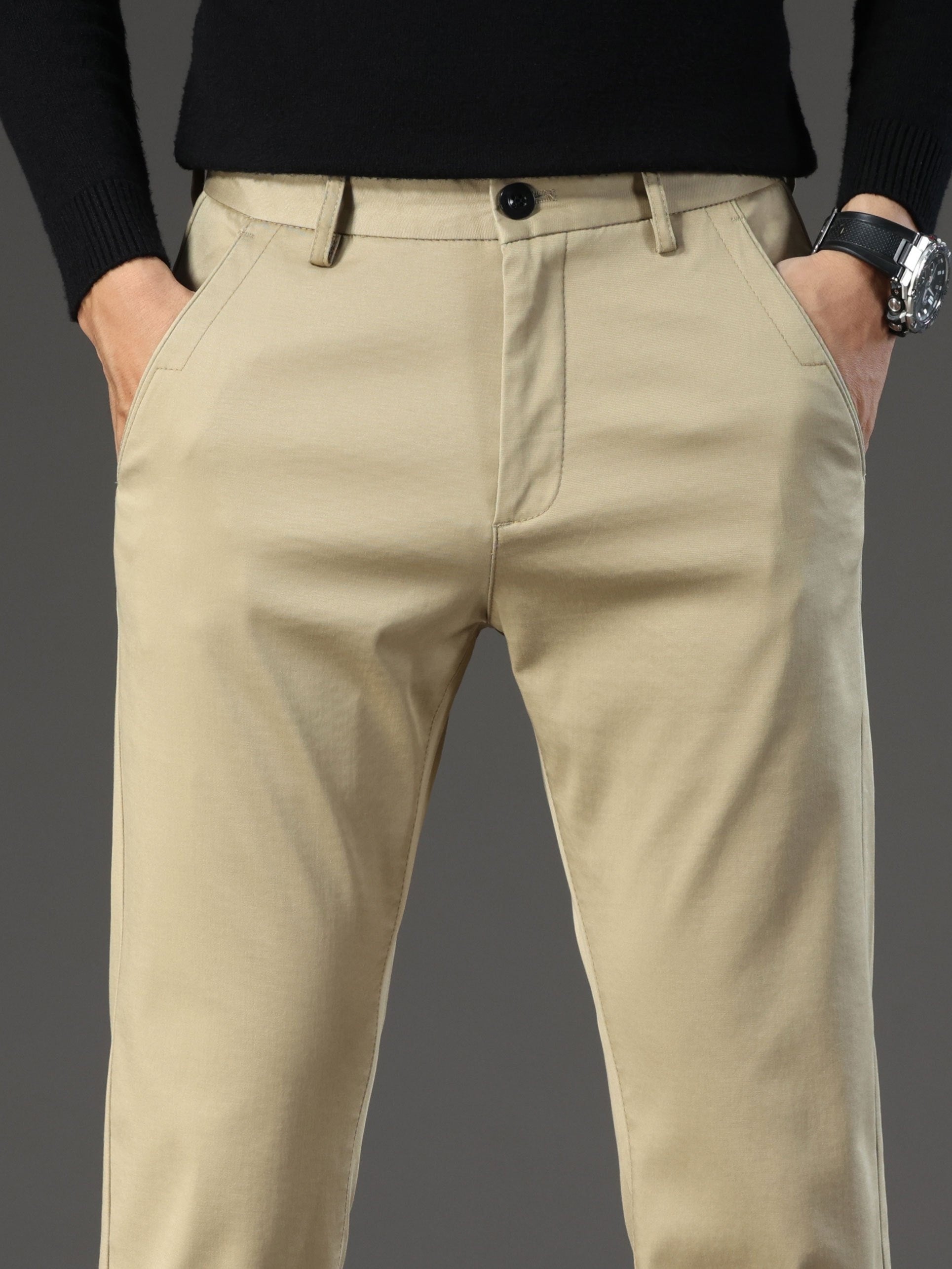 Pantaloni classici casual da uomo