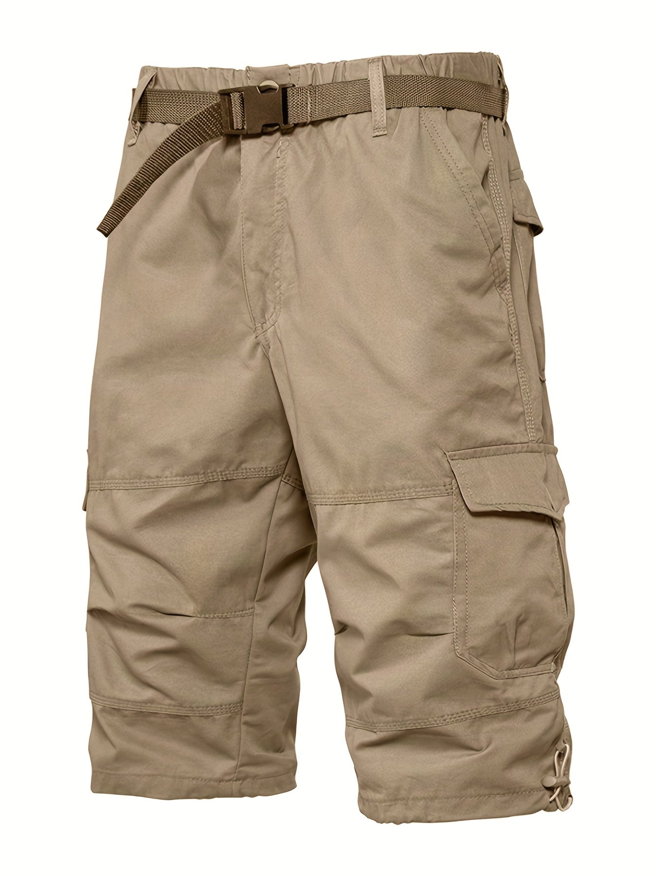 Pantaloncini capri cargo casual da uomo in stile street