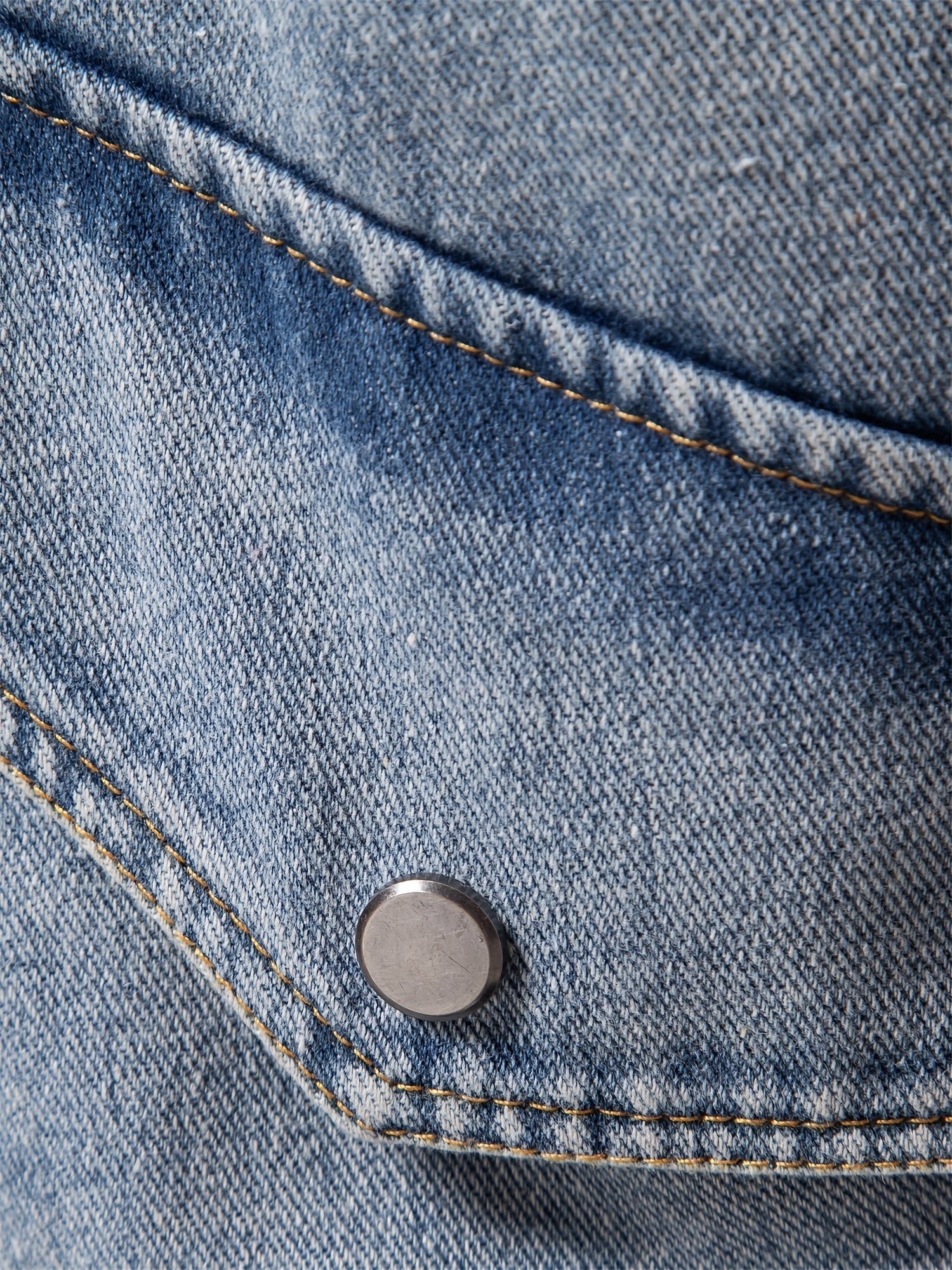 Giacca in pile denim da uomo