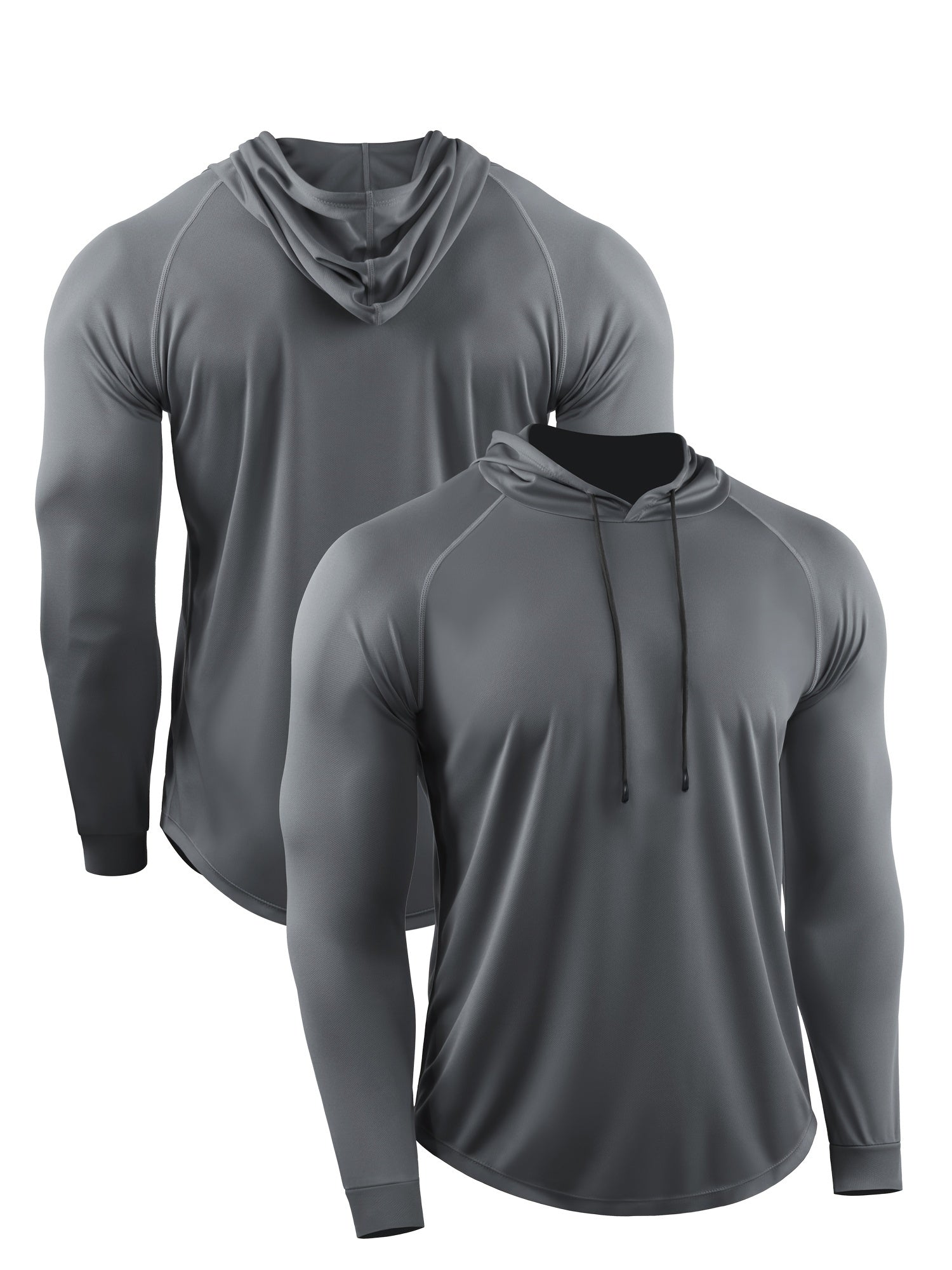 Felpa con cappuccio fitness da uomo