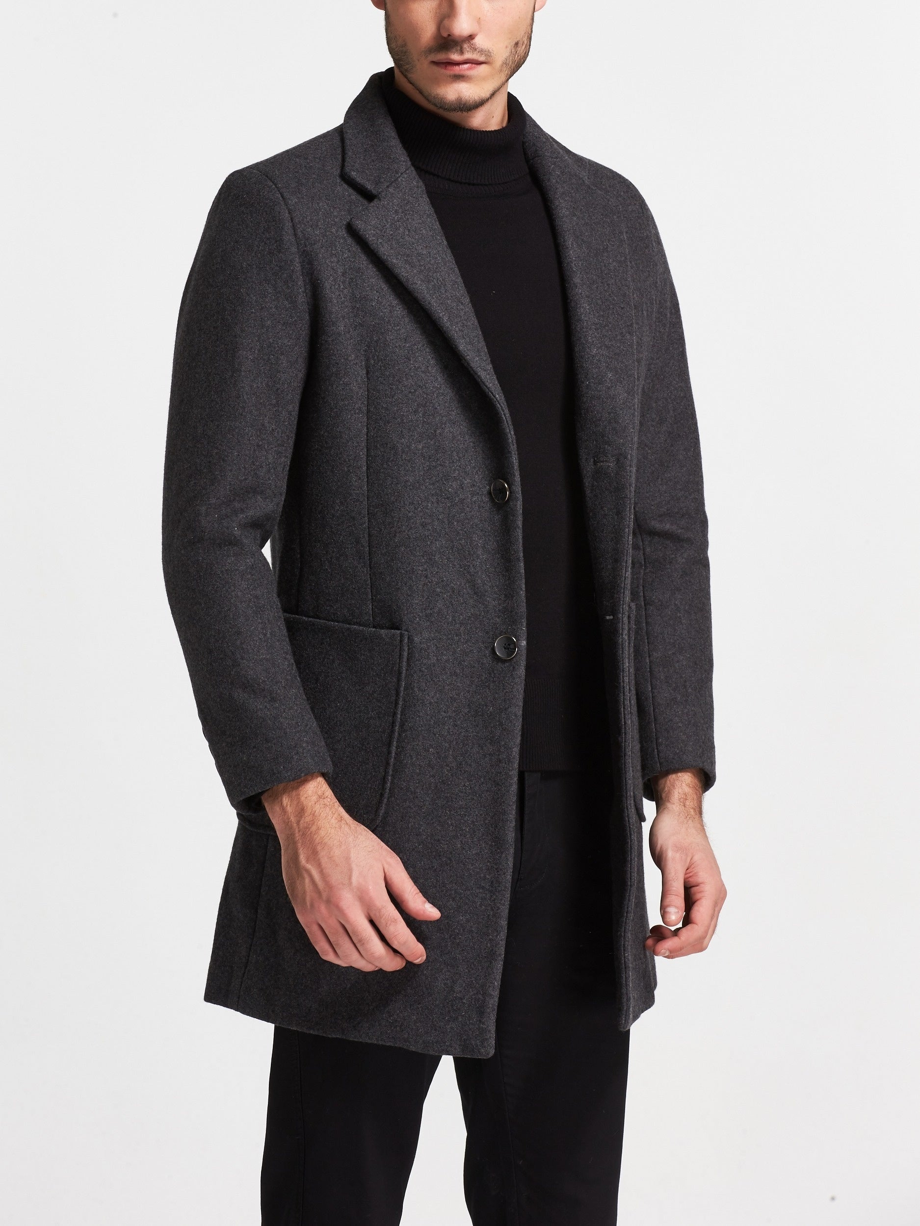Trench grigio elegante