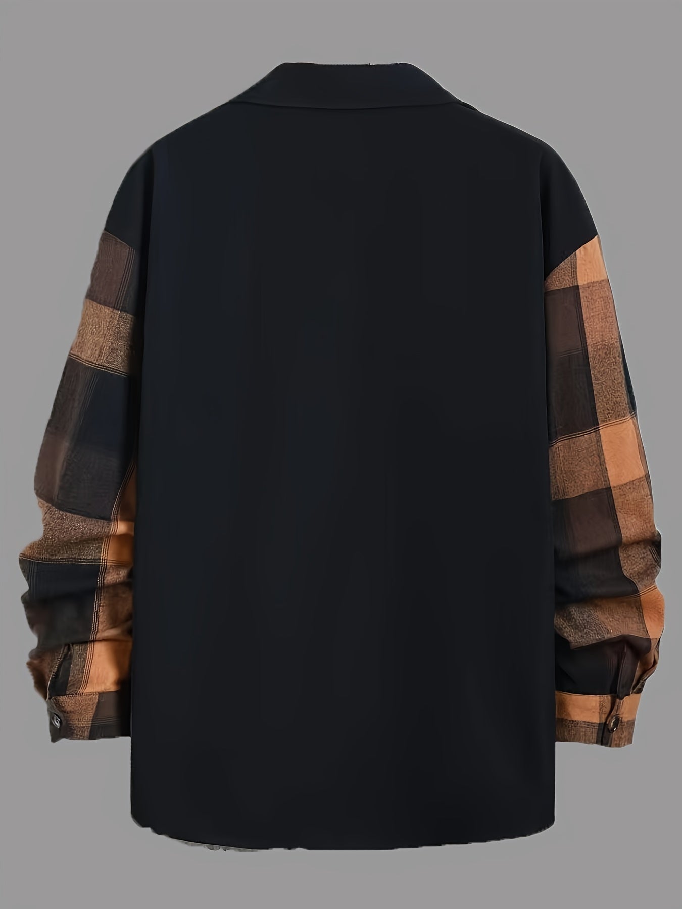 Camicia da uomo con colletto rovesciato