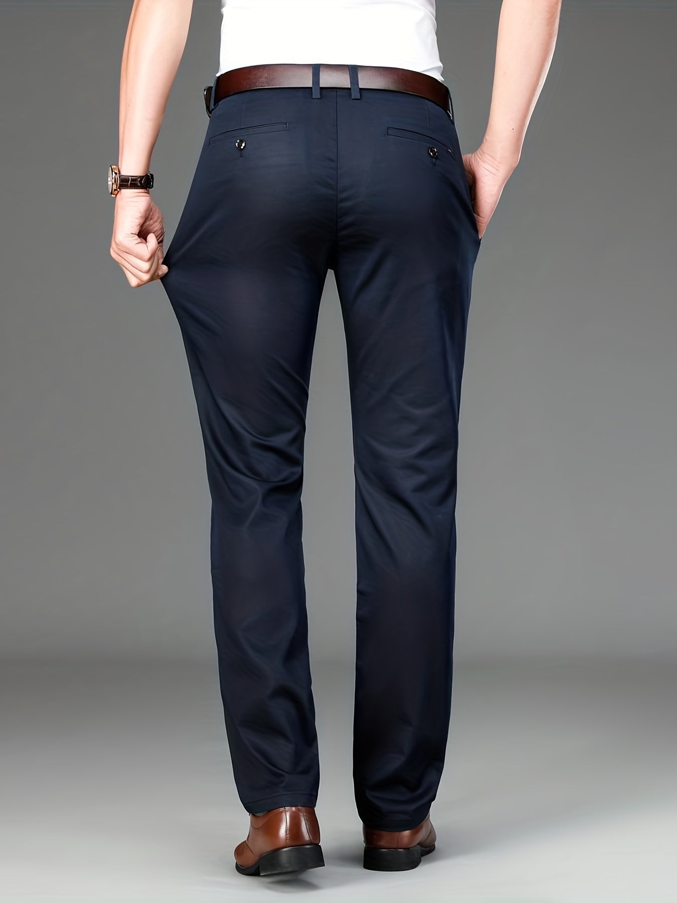 Pantaloni classici mid-stretch