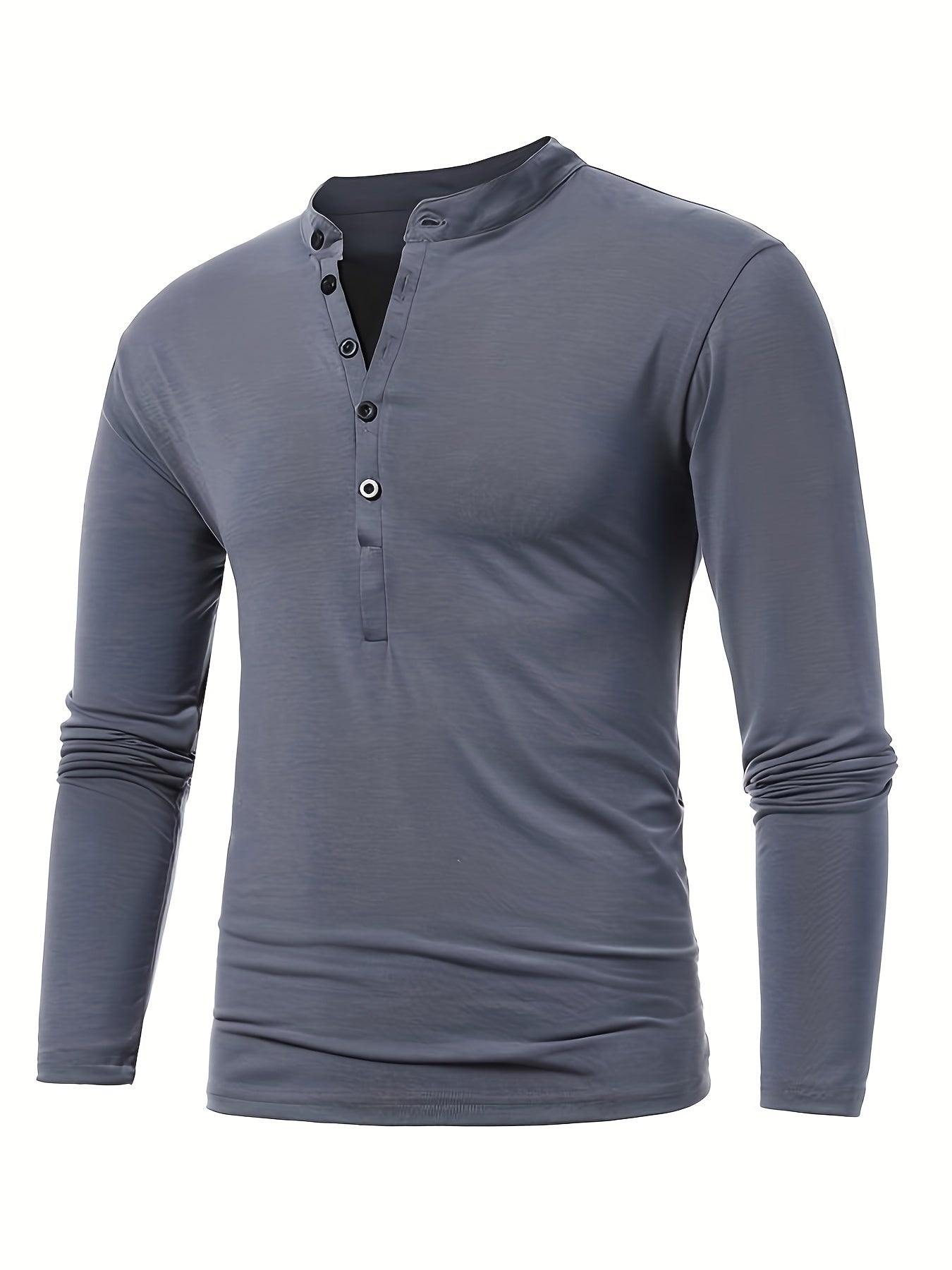 Camicia casual a maniche lunghe da uomo