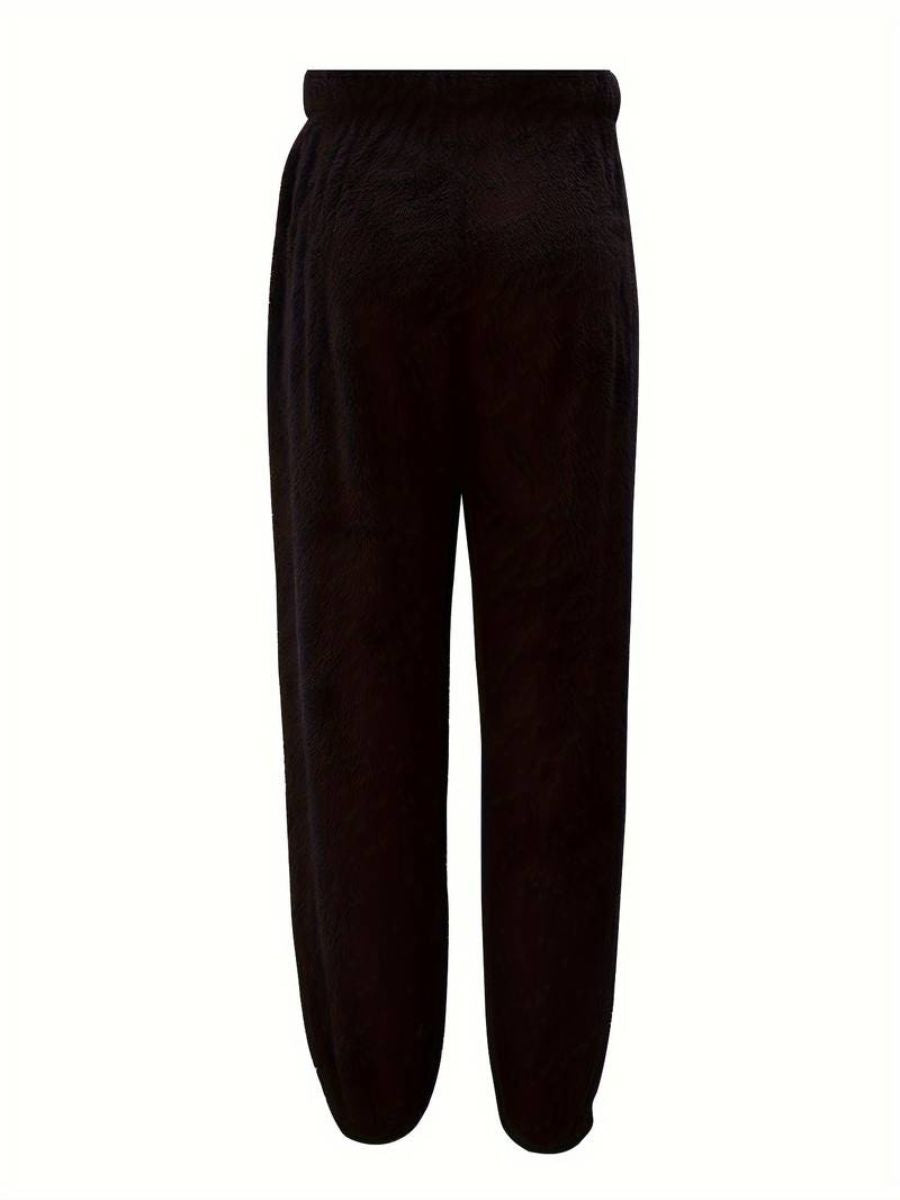 soffice felpa con cappuccio e pantaloni della tuta