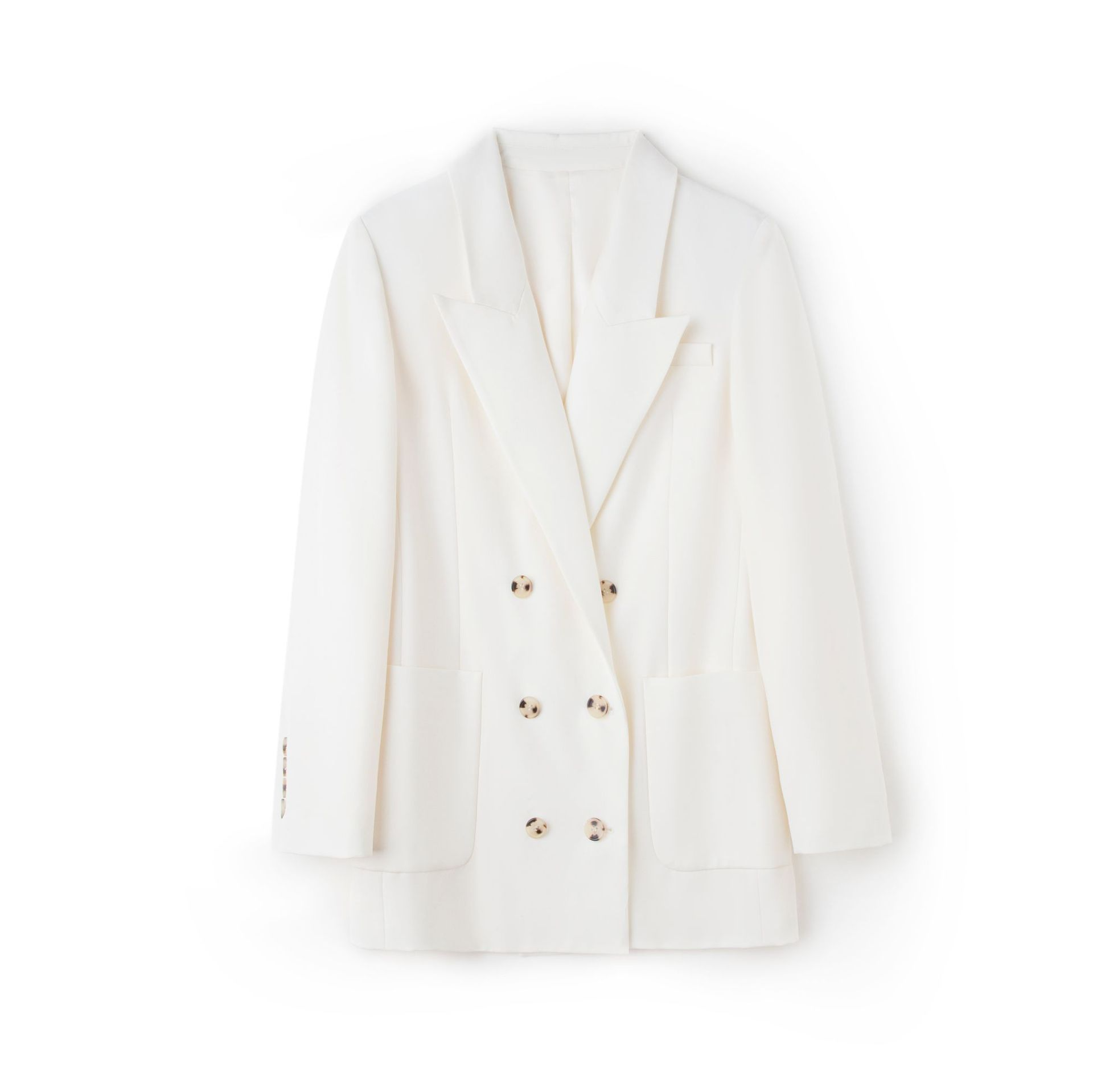 Giacca blazer da donna in twill di lana