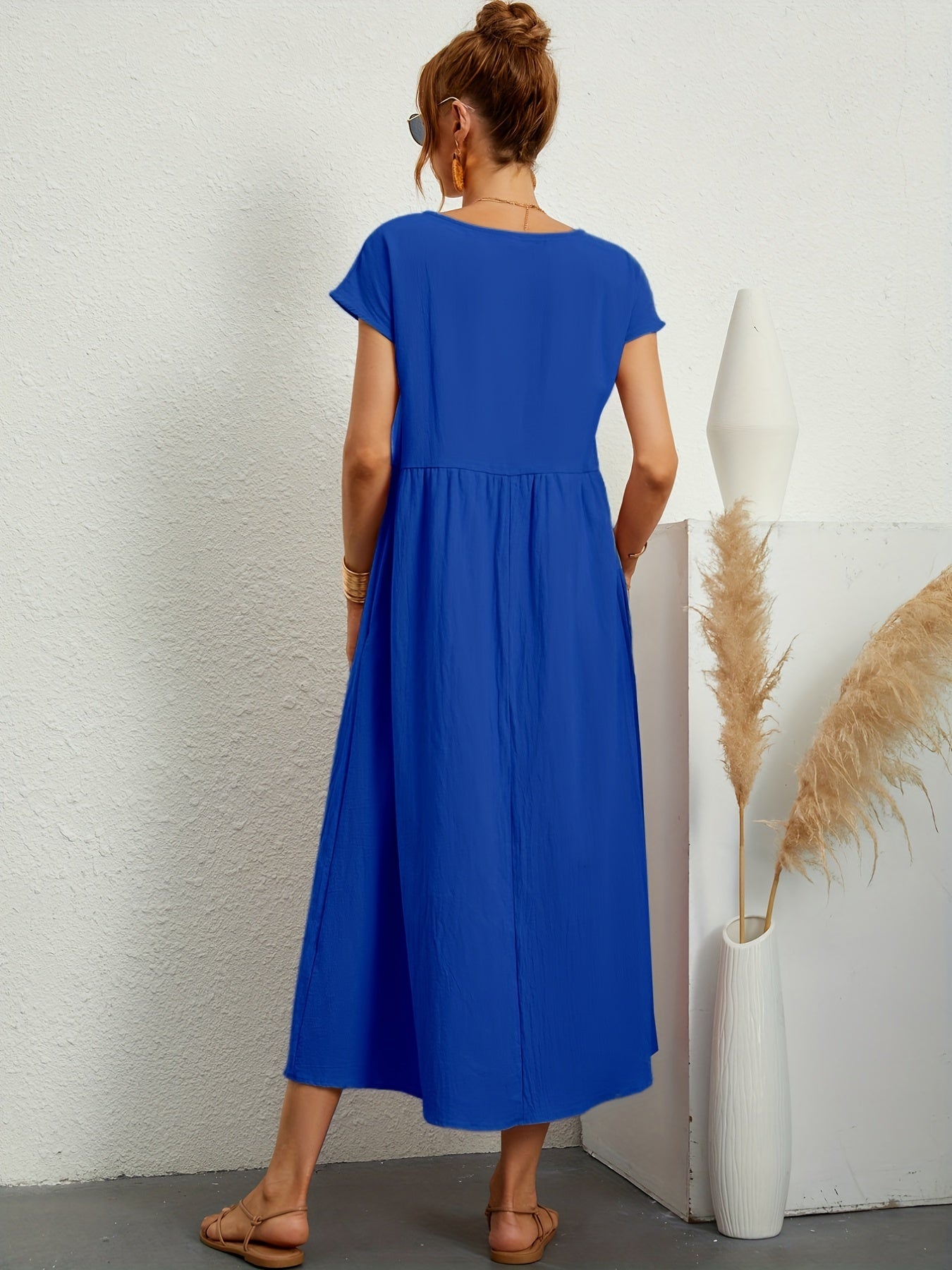 vestito estivo casual con tasche larghe