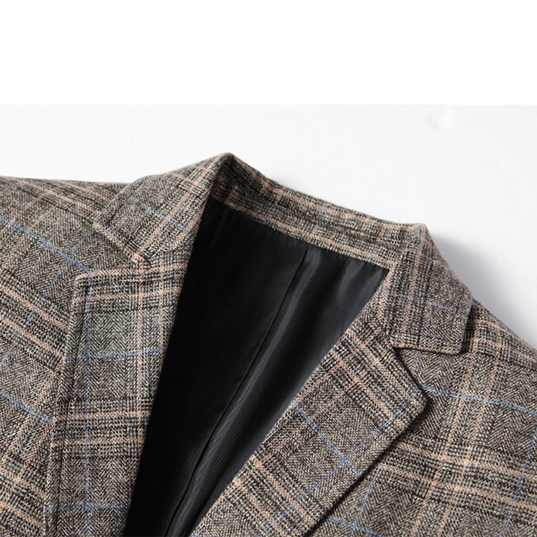 Blazer casual in stile italiano da uomo
