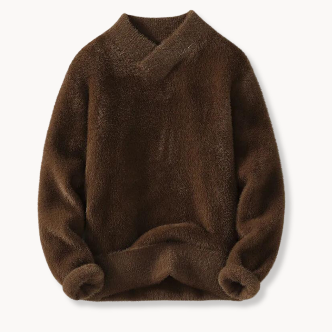 Maglione in pile Teddy da uomo