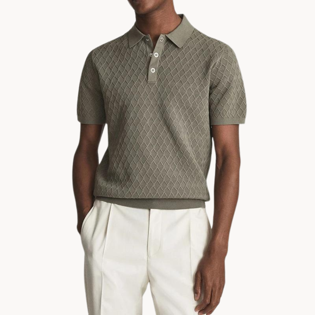 Polo di lusso con texture