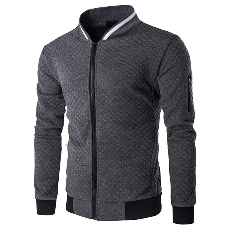 Maglia strutturata con cerniera