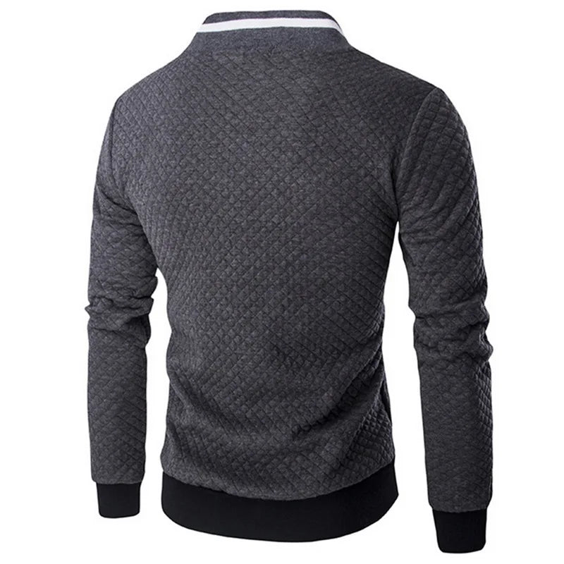 Maglia strutturata con cerniera