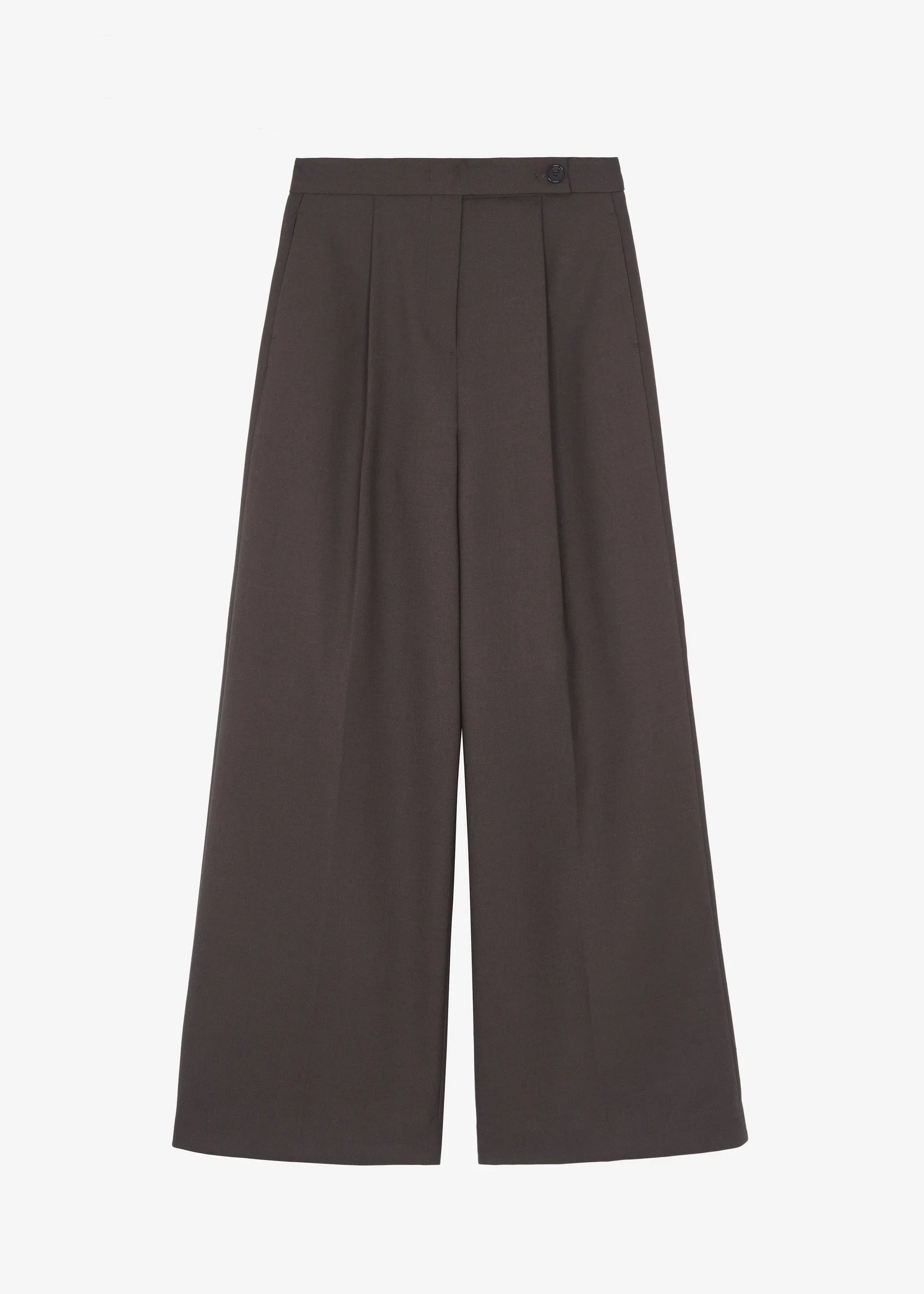 Pantaloni classici a gamba larga