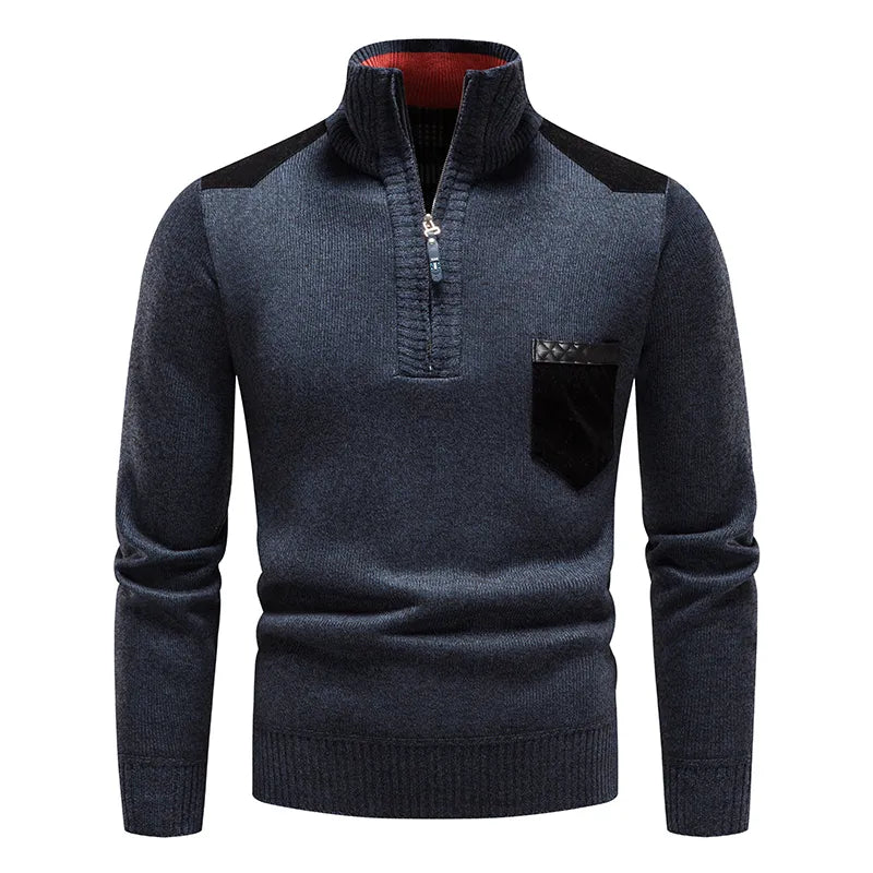 Maglione con cerniera