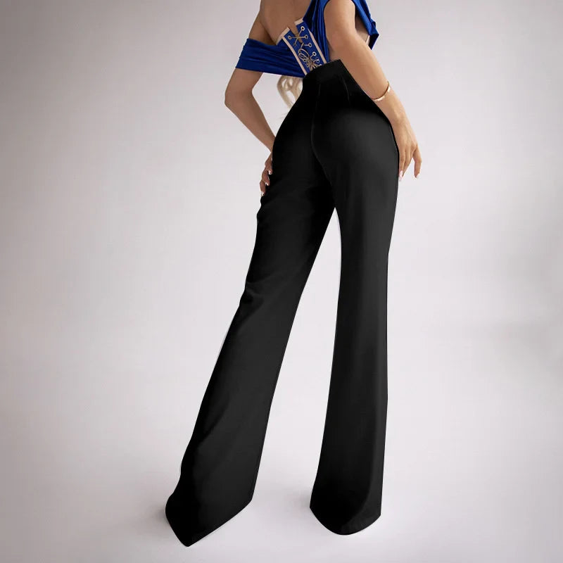 Pantaloni cut-out lucidi