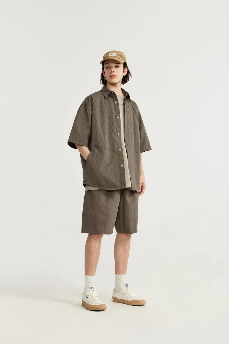 Maglia cargo con pantaloncini