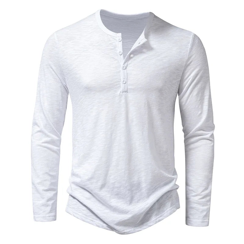 Camicia casual con maniche lunghe e bottoni