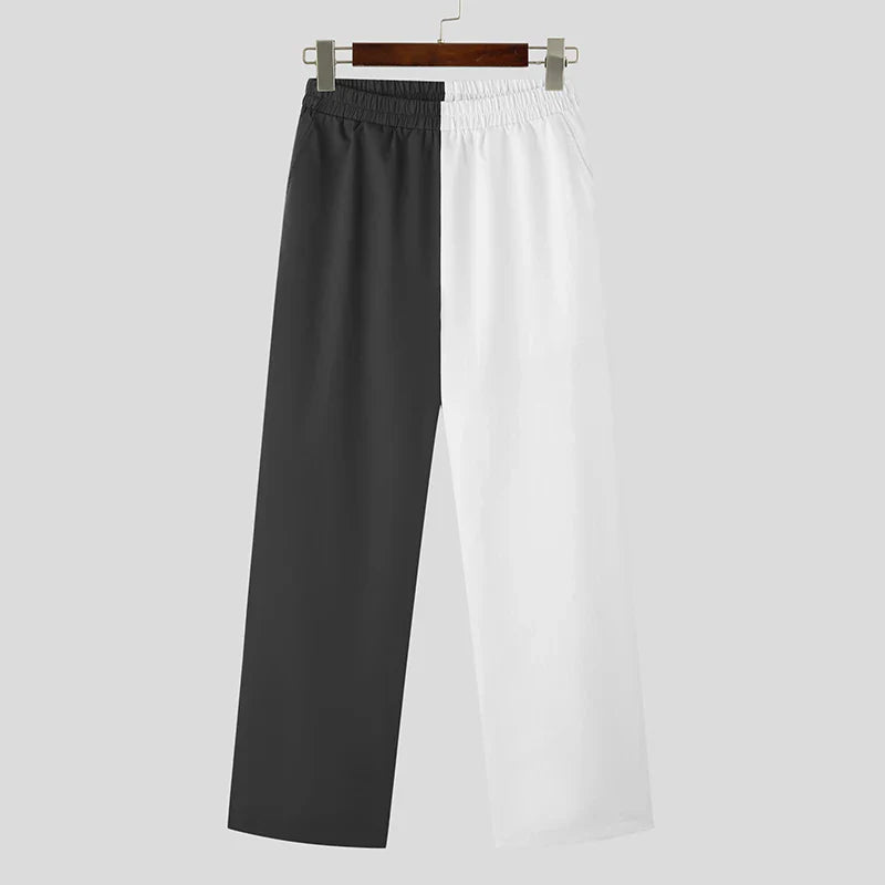 Camicia con revers e pantaloni con maniche lunghe e bottoni