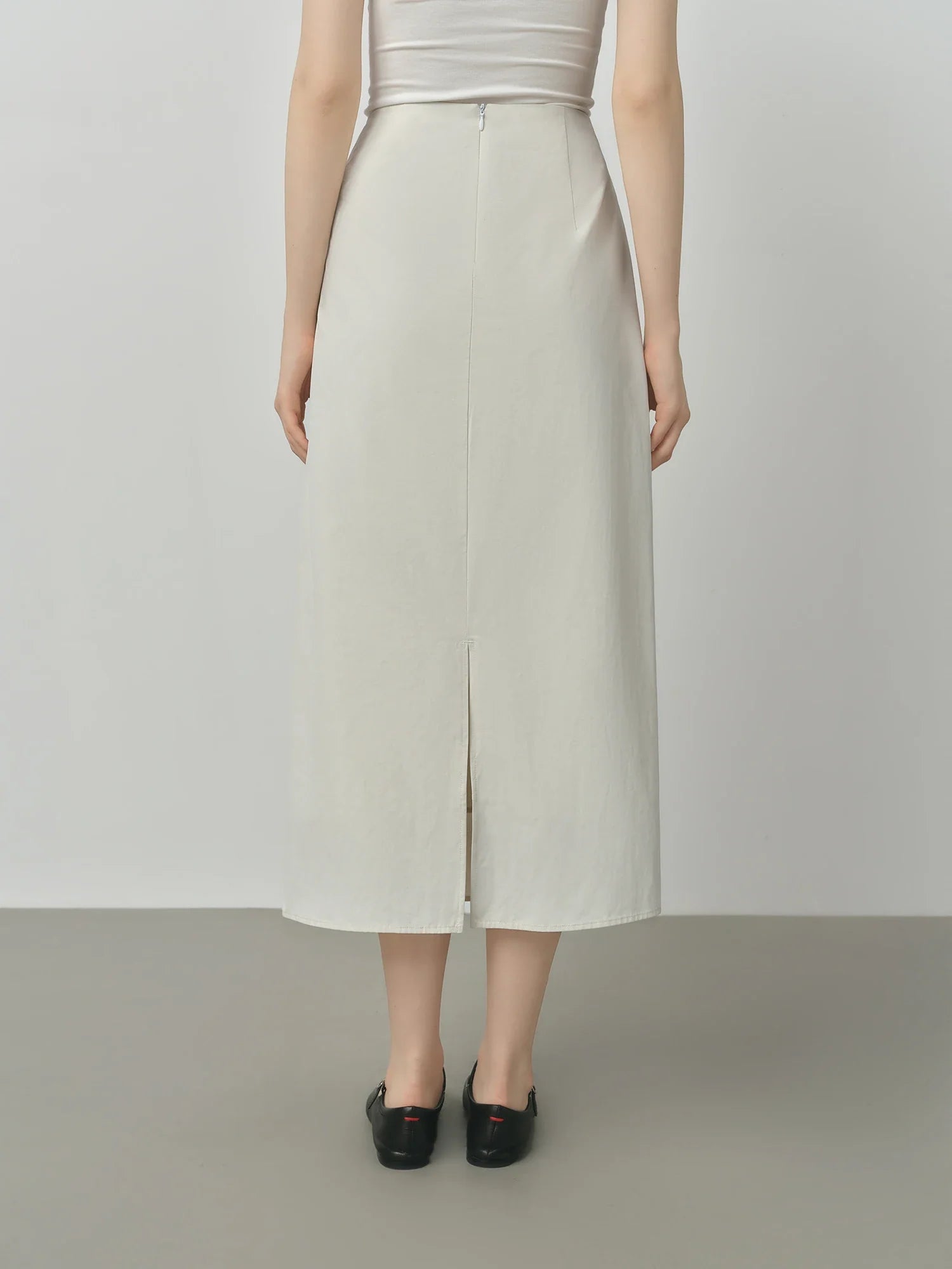 Gonna media intrecciata