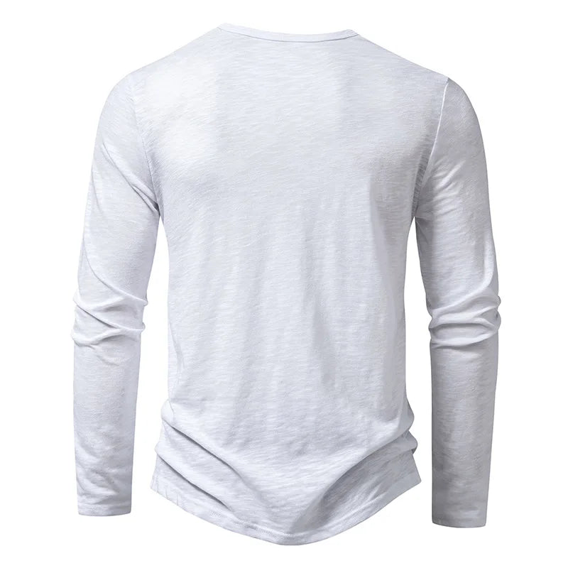 Camicia casual con maniche lunghe e bottoni