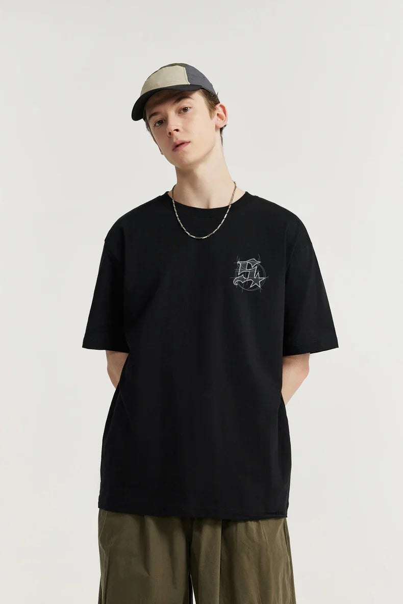 T-shirt con stampa grafica