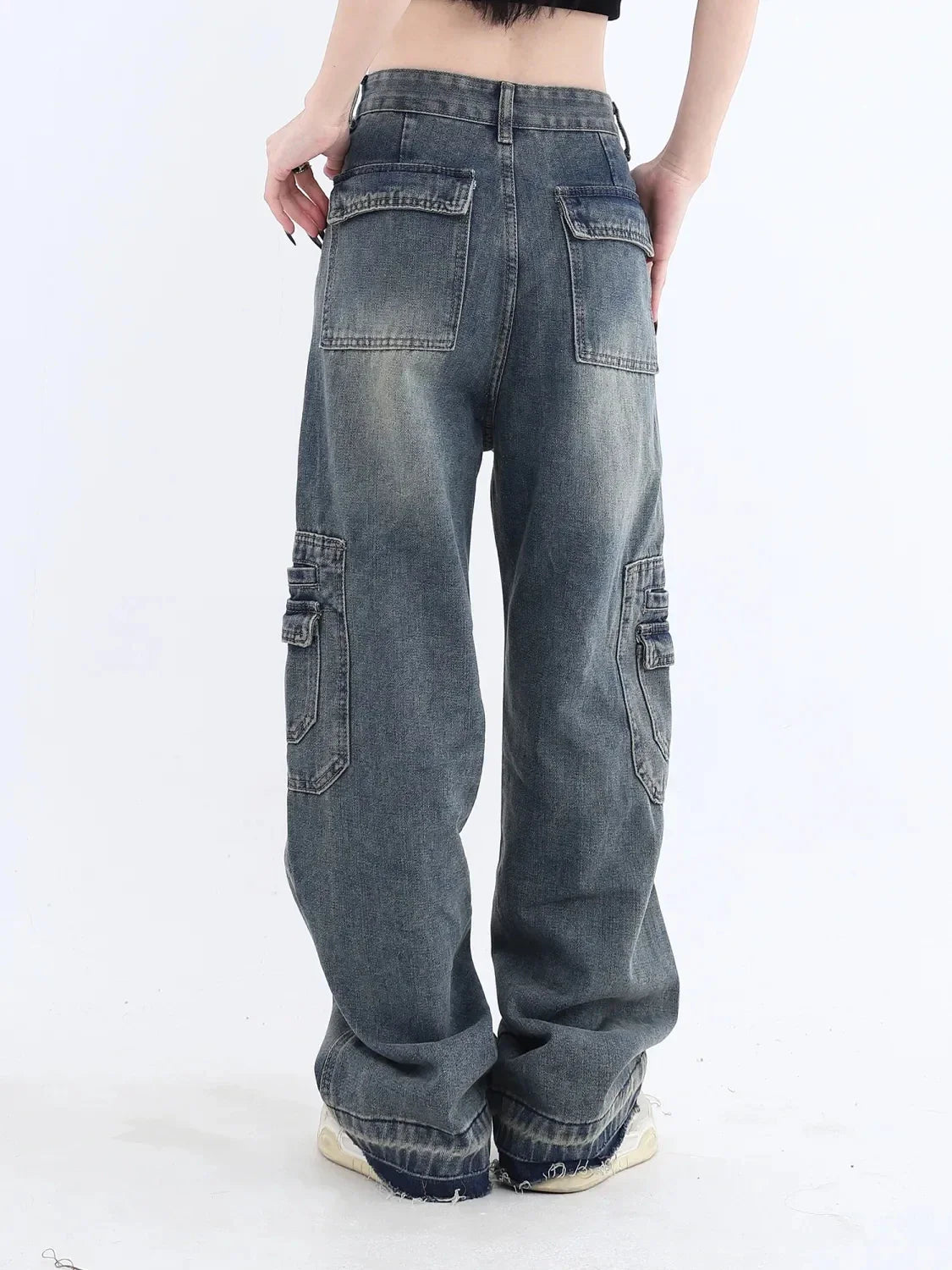 Jeans vintage a vita alta