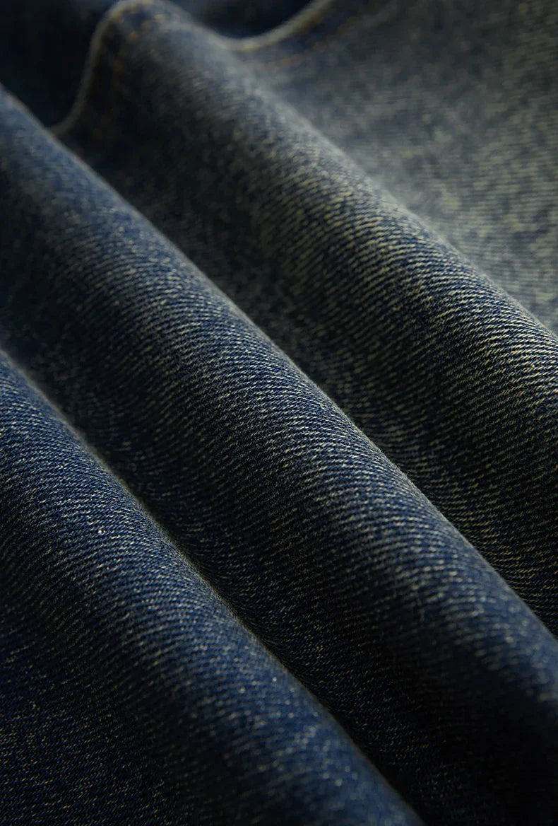 Jeans a gamba larga lavati retr?