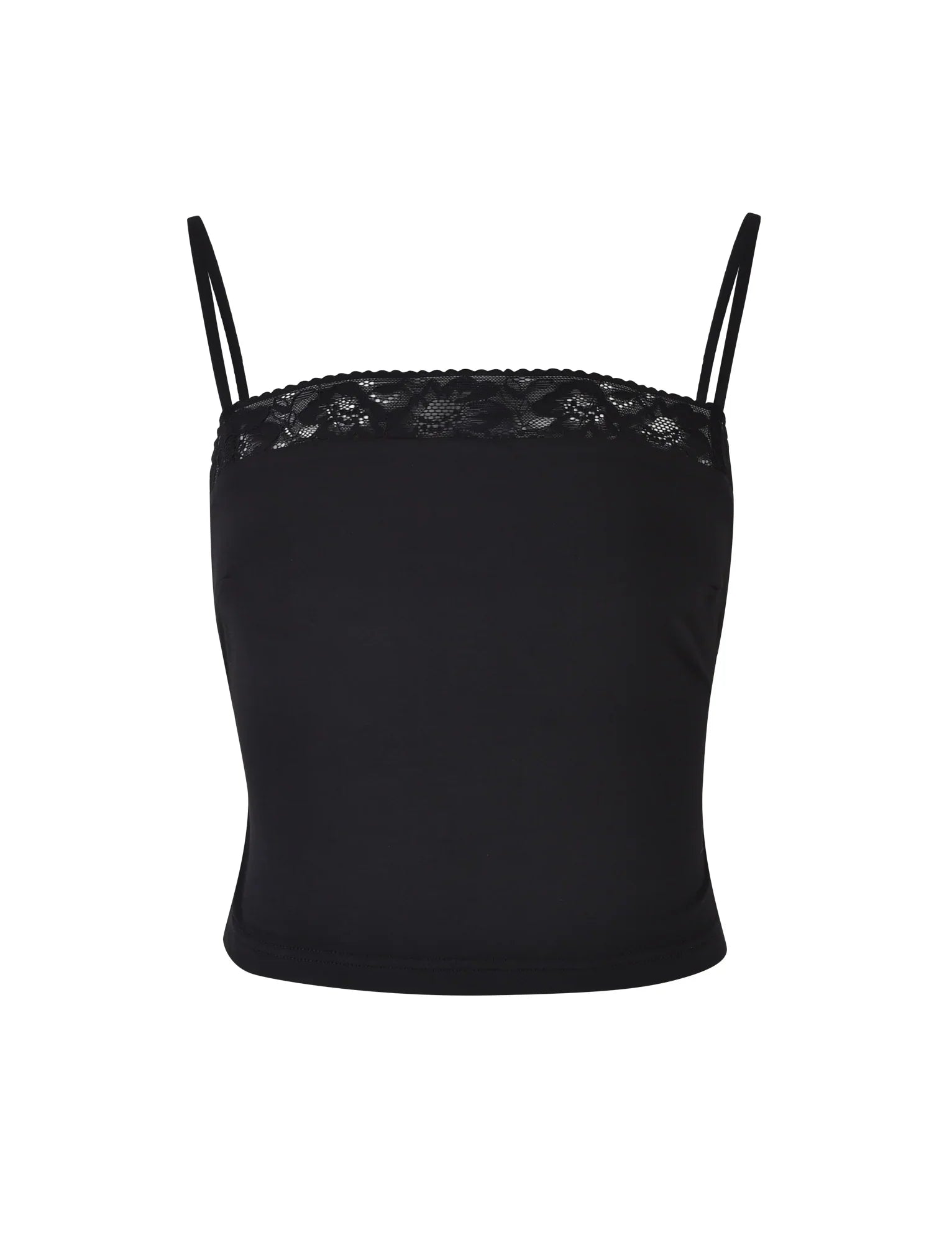 Elegante top corto nero con gonna