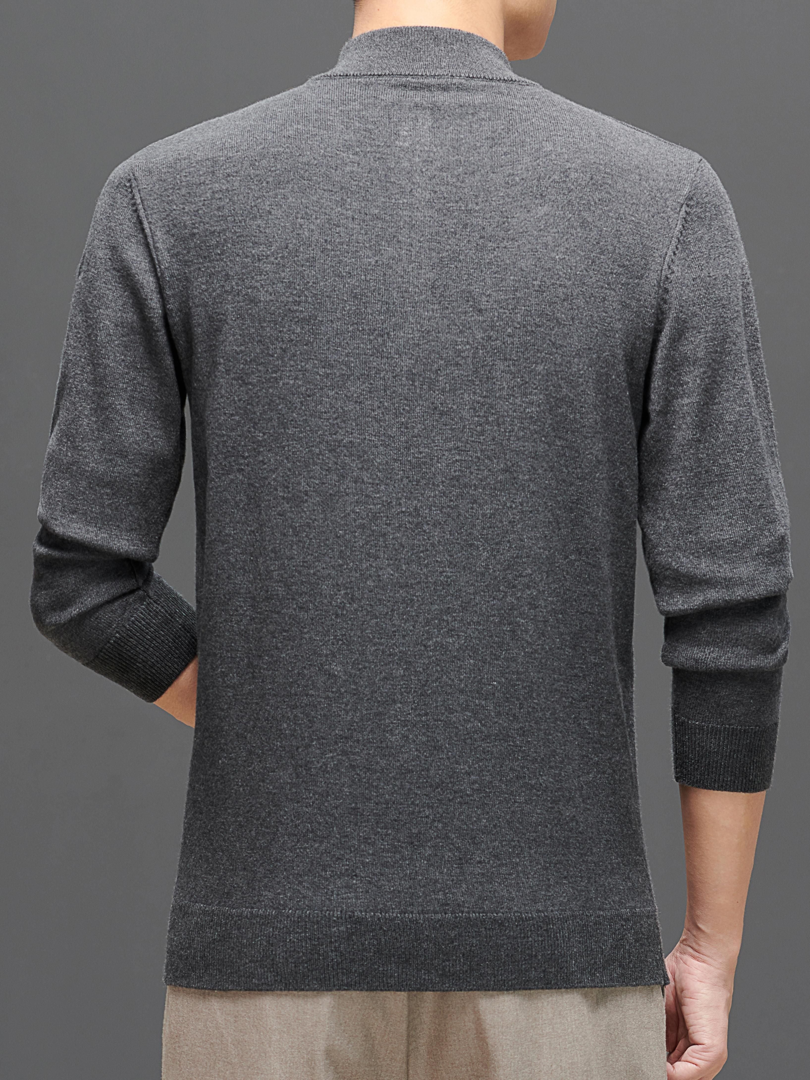 Maglione in lana lavorato a maglia per uomo