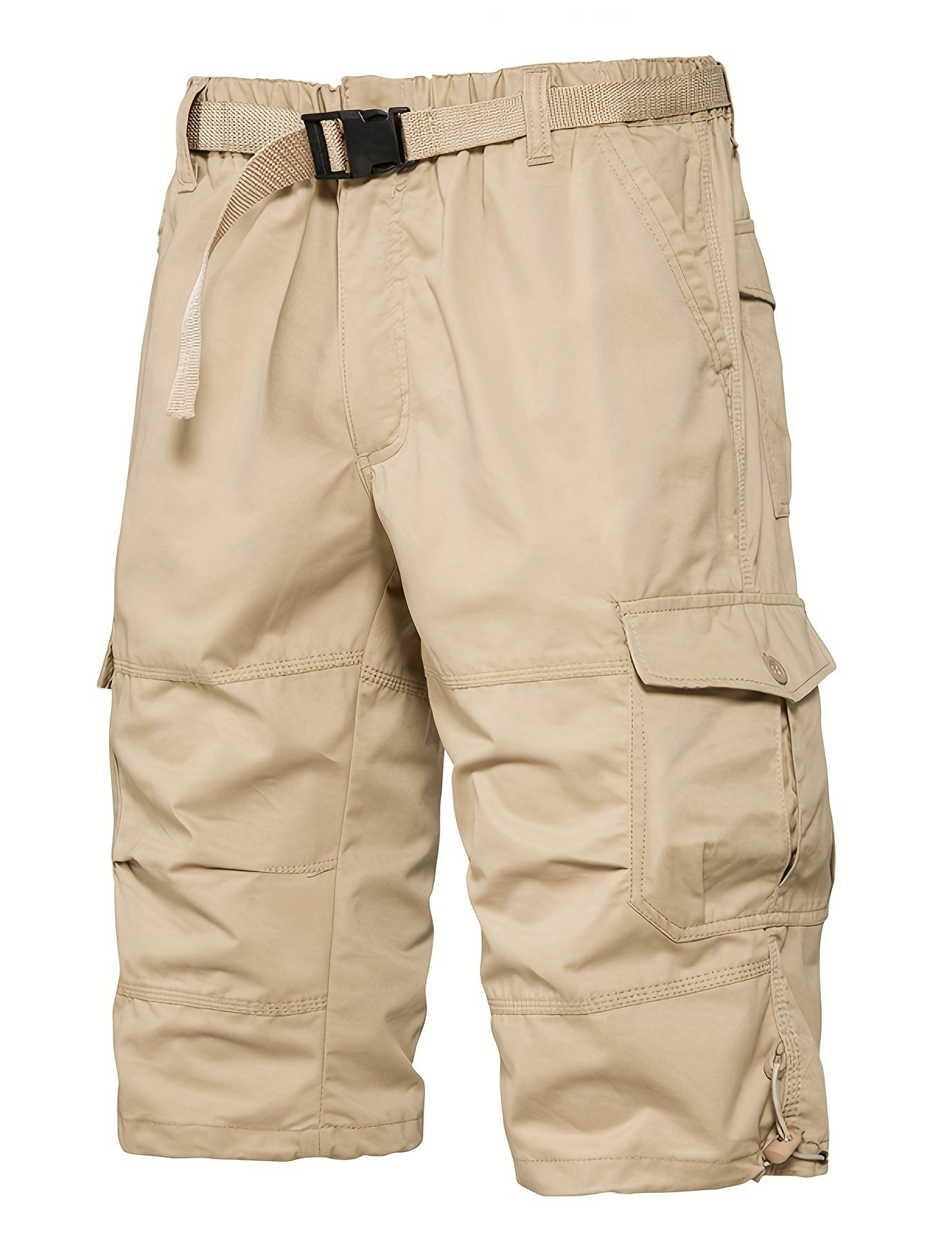 Pantaloncini capri cargo casual da uomo in stile street