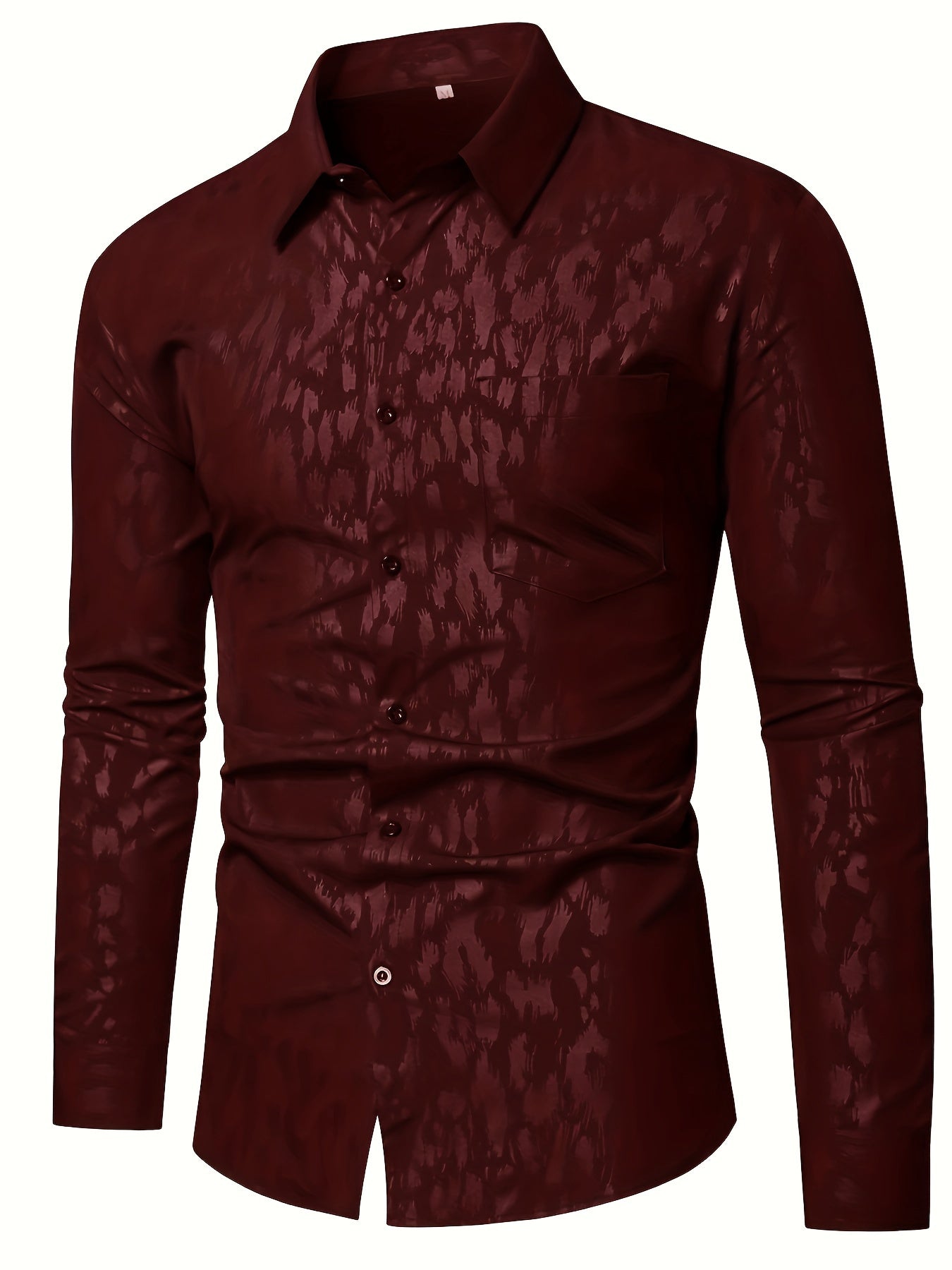 Camicia con stampa leopardata