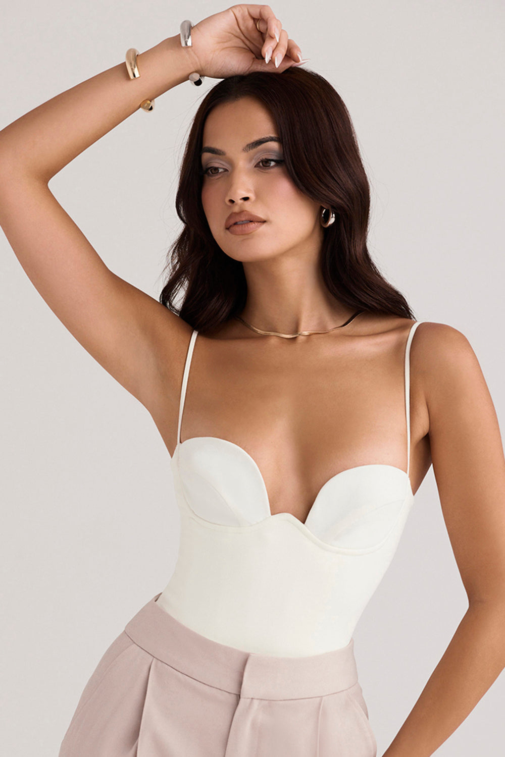 Body color avorio con ferretto