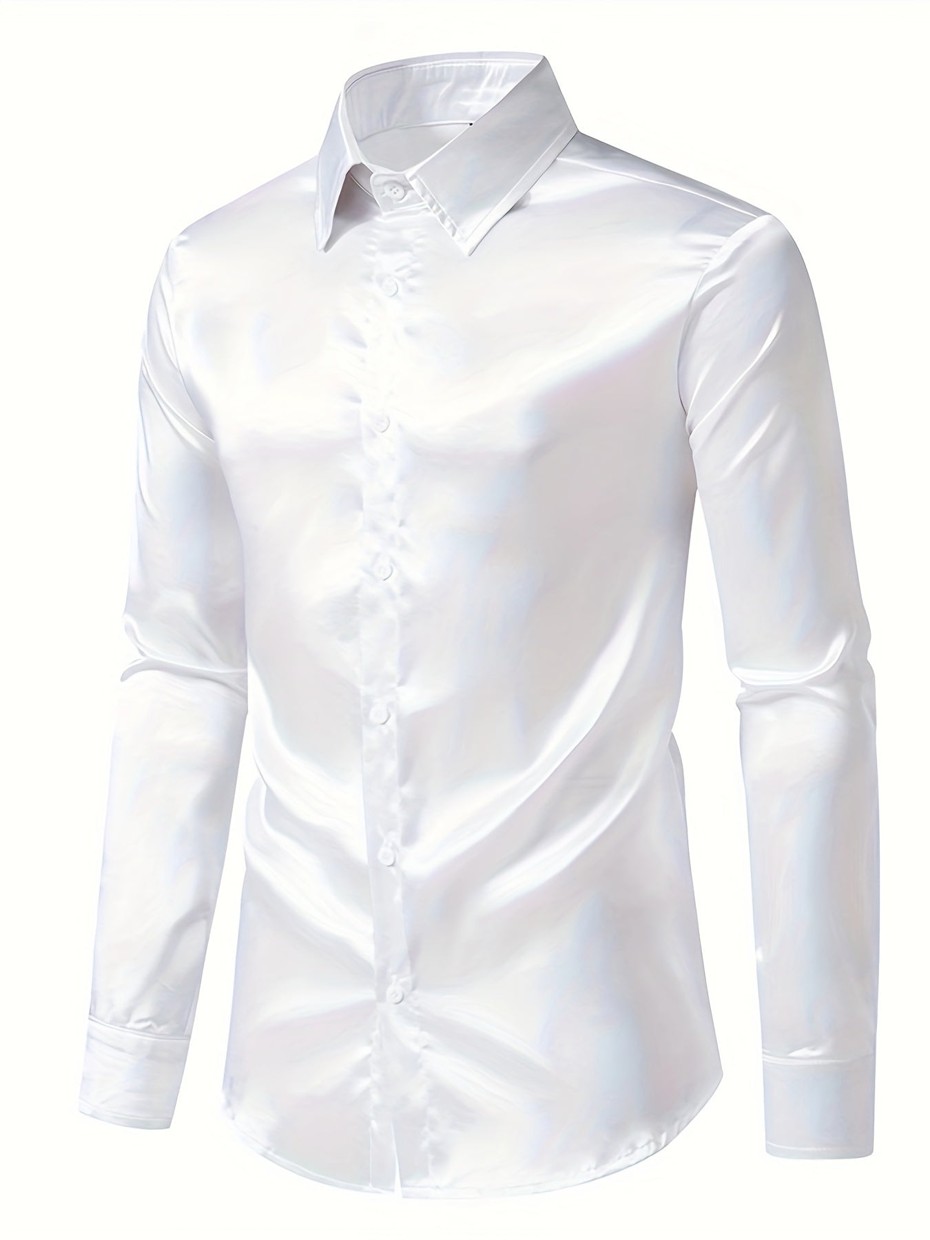 Camicia in elastan da uomo