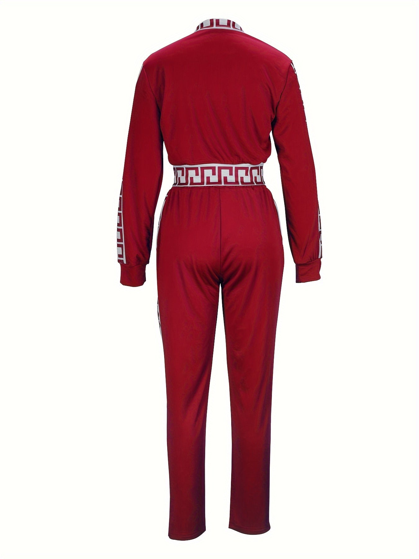Gilet e pantaloni sportivi con profili a contrasto