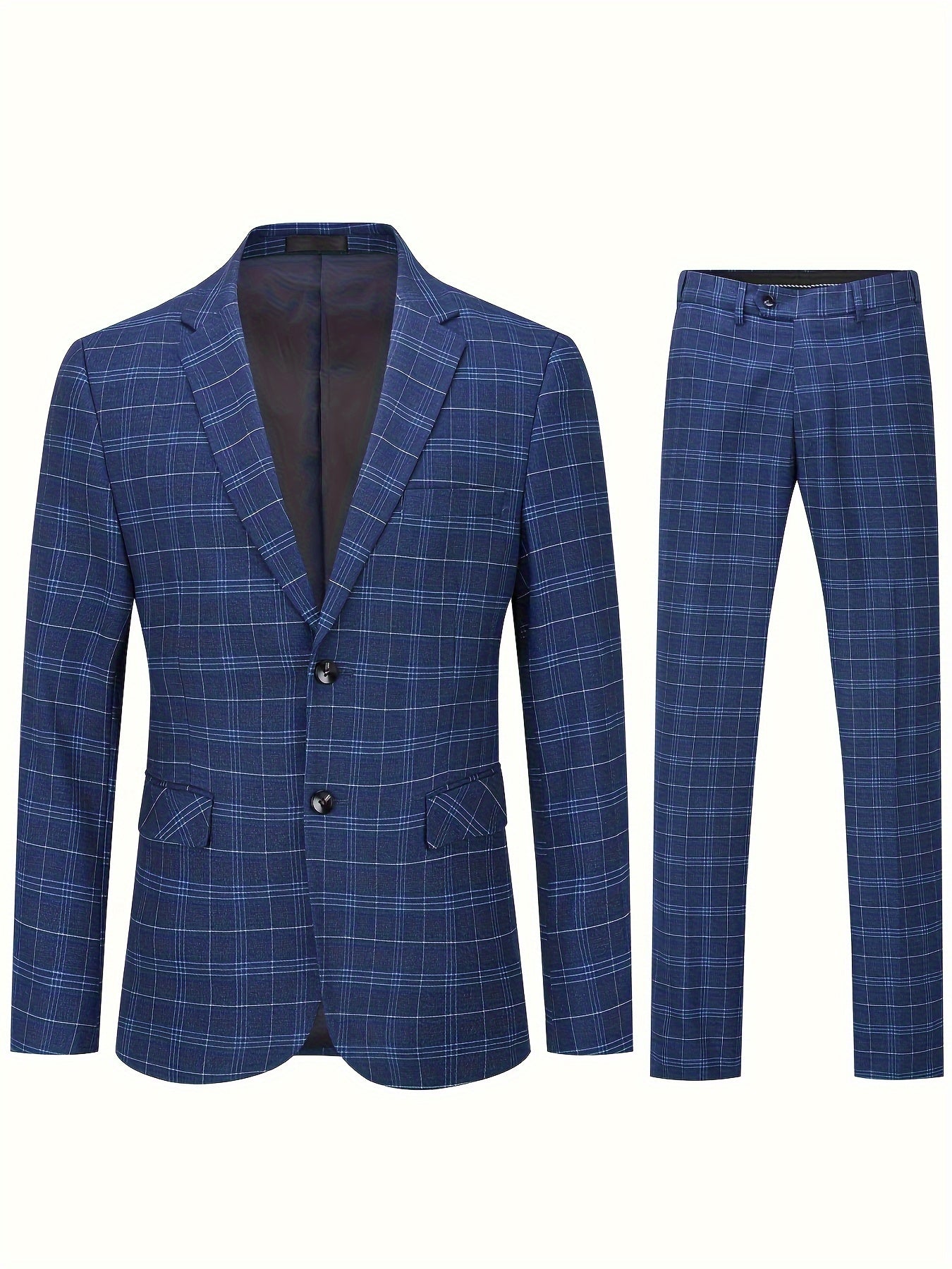 Set di giacche e pantaloni a quadri retr?