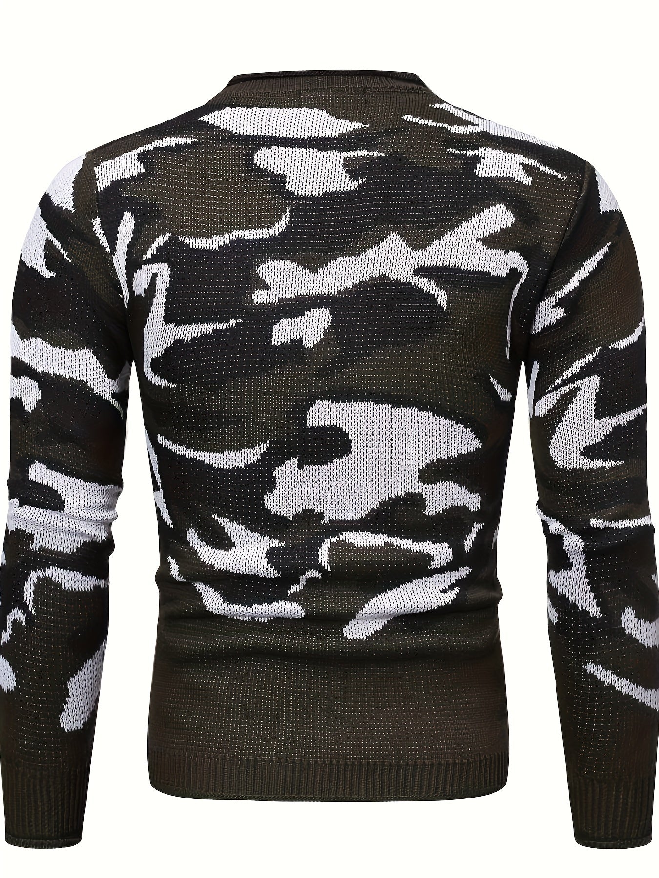 Maglia con stampa mimetica