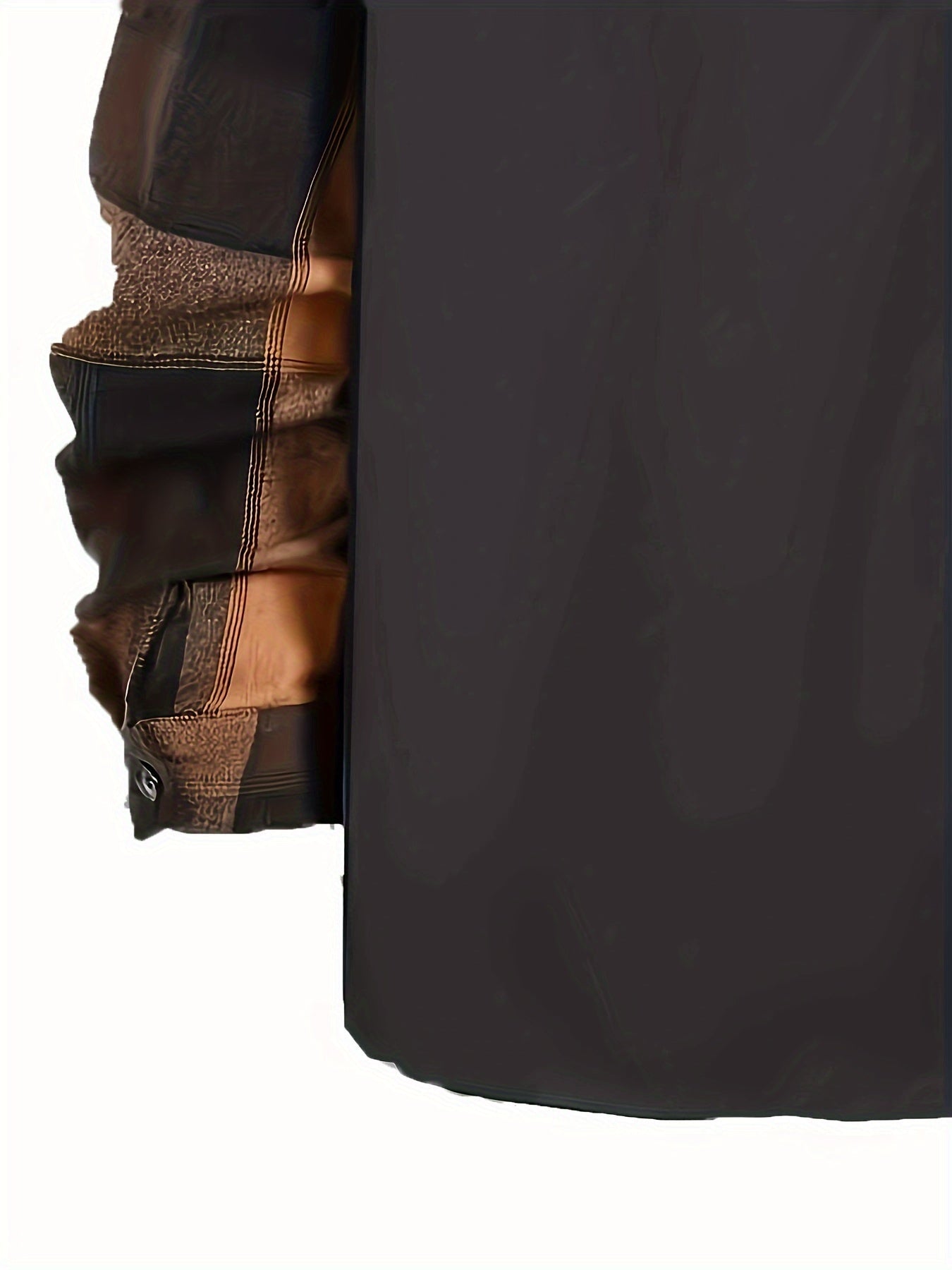 Camicia da uomo con colletto rovesciato